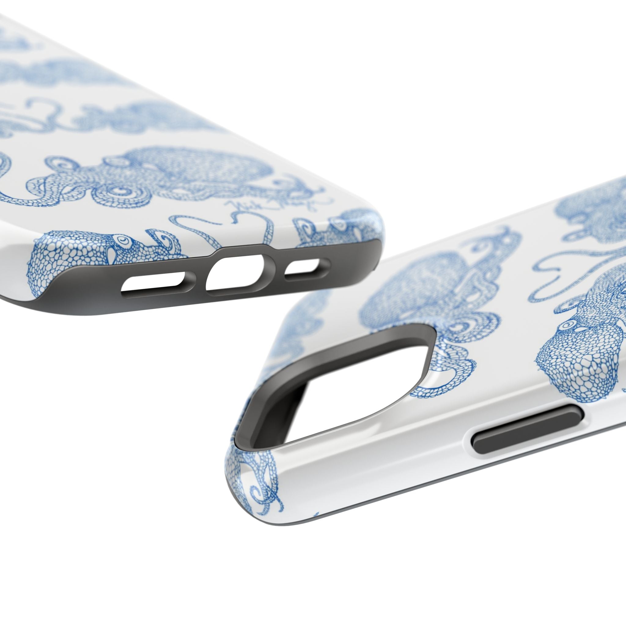 Blue Octopus 1 MagSafe iPhone Case