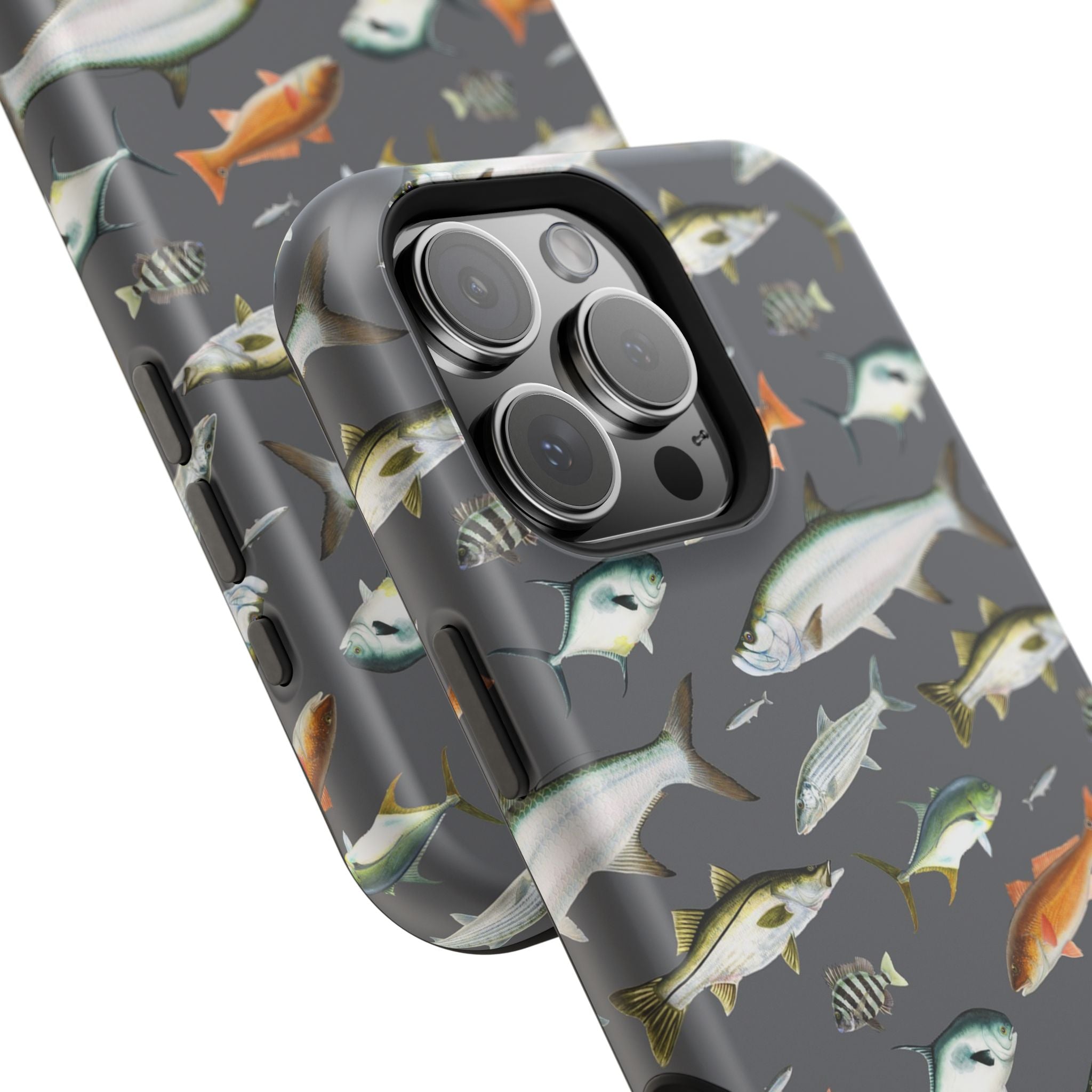 NEW Southern Fish Grey MagSafe iPhone Case