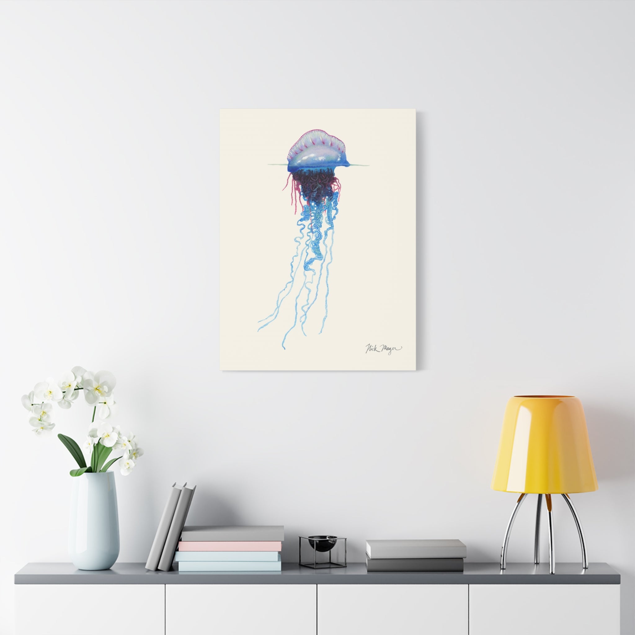 Portuguese Man O' War Canvas Print