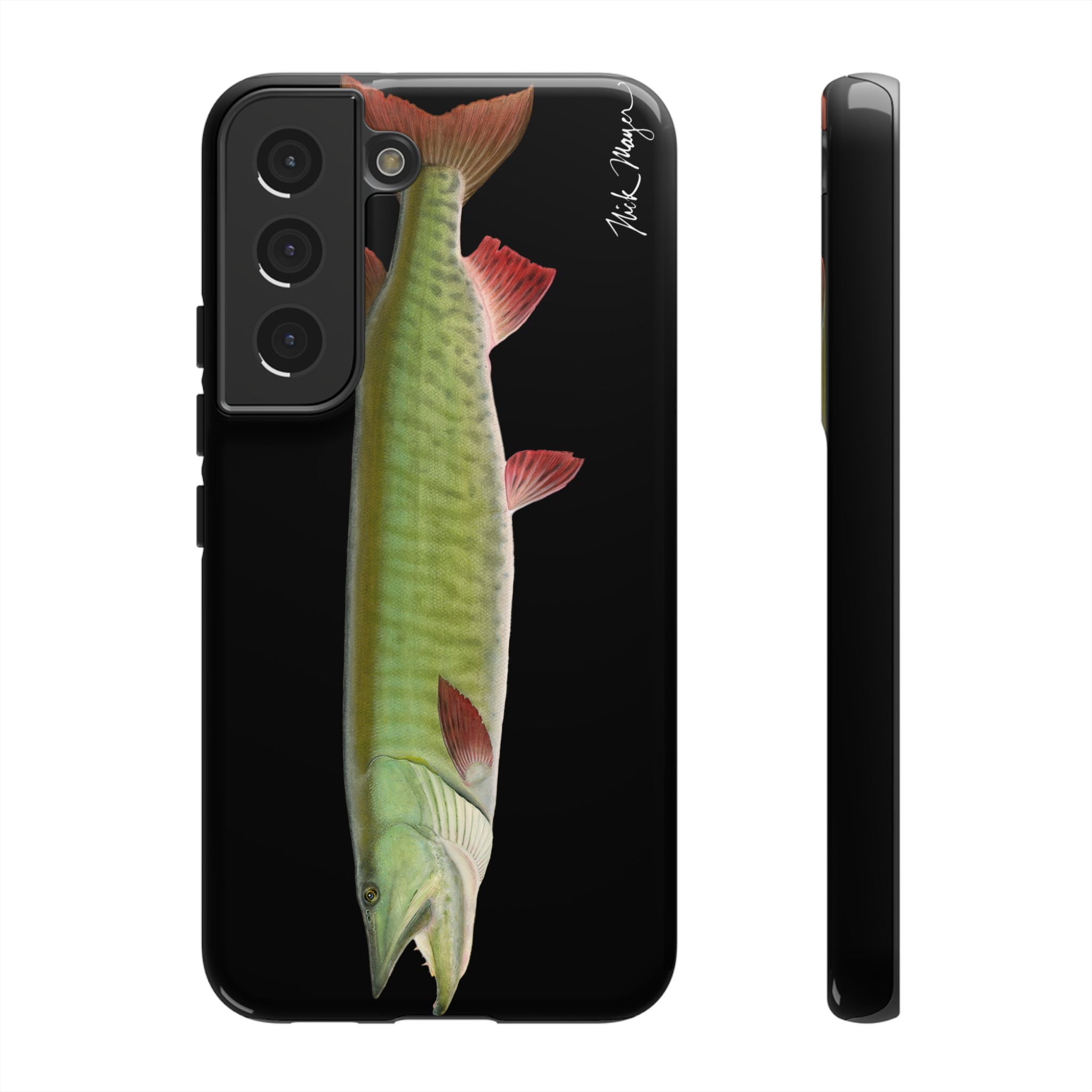 Trophy Muskie Black Phone Case (Samsung)