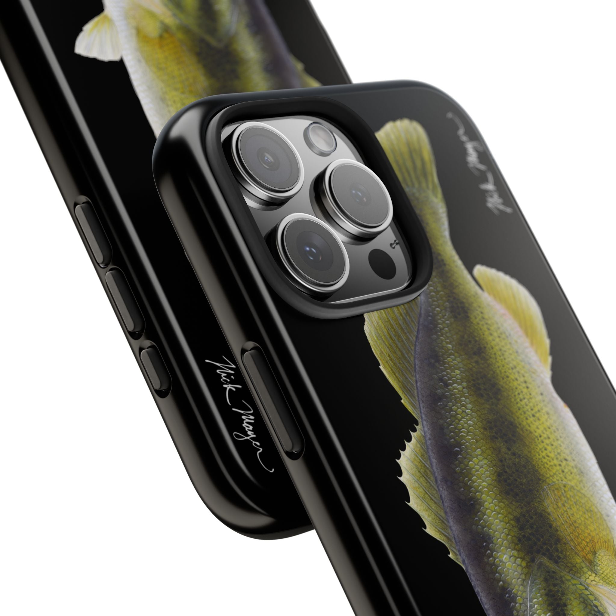 Largemouth Bass Black Phone Case (iPhone)