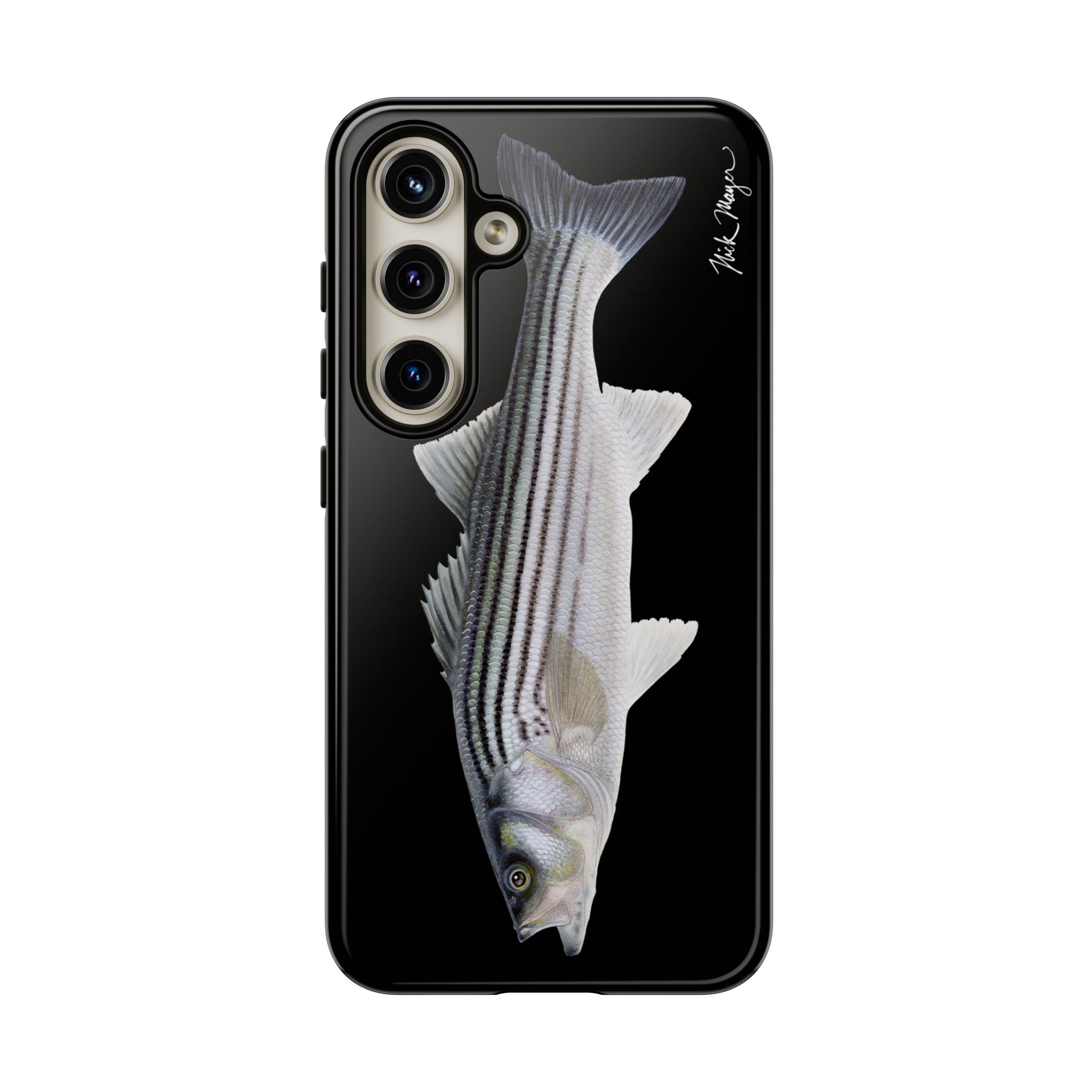 Schoolie Striper Black Phone Case (Samsung)