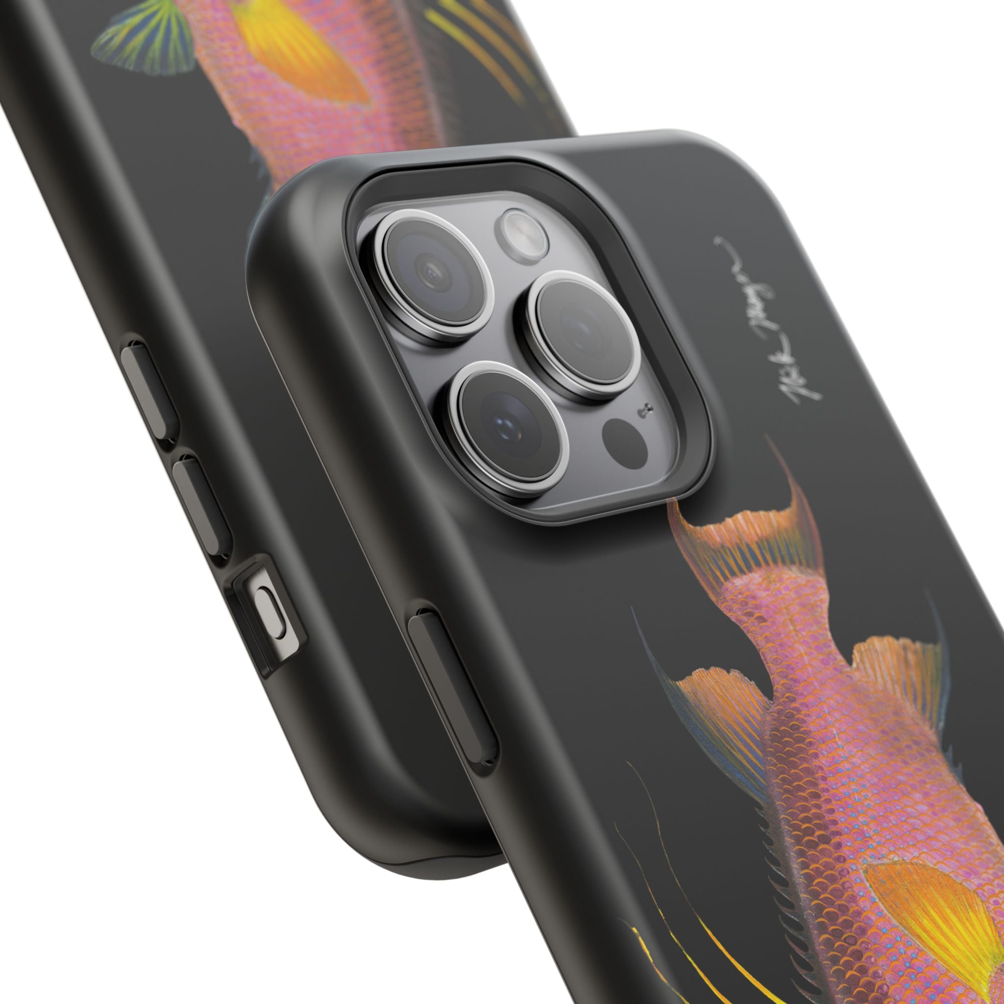 Hogfish MagSafe Black iPhone Case Printify
