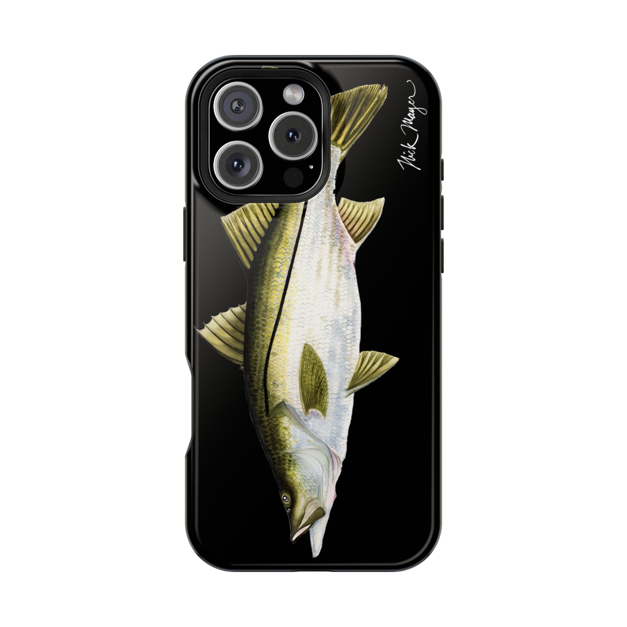 Snook MagSafe Black iPhone Case