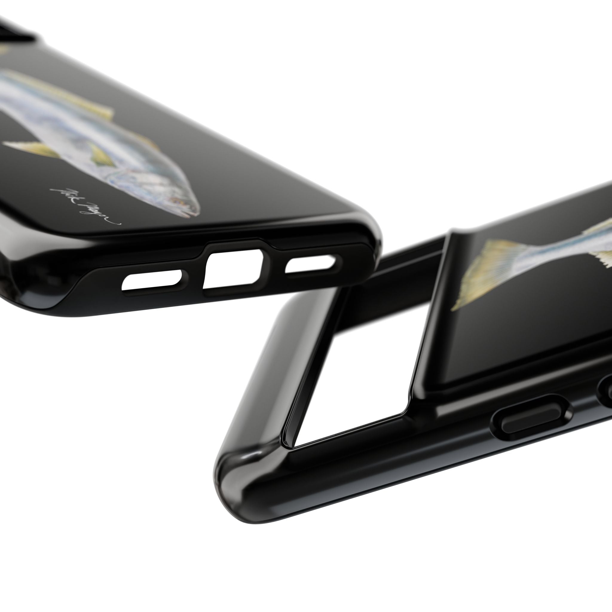 White Sea Bass Phone Case (Samsung) - black