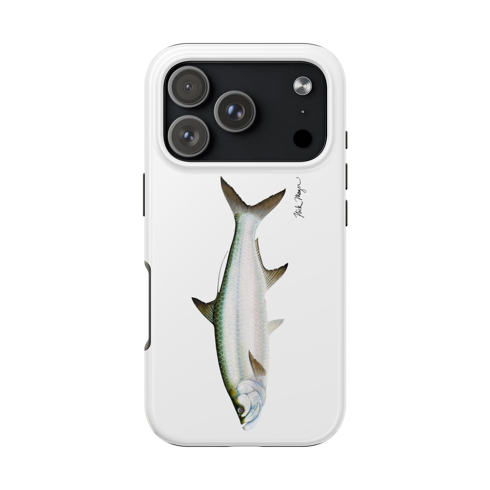 Tarpon White Phone Case (iPhone)