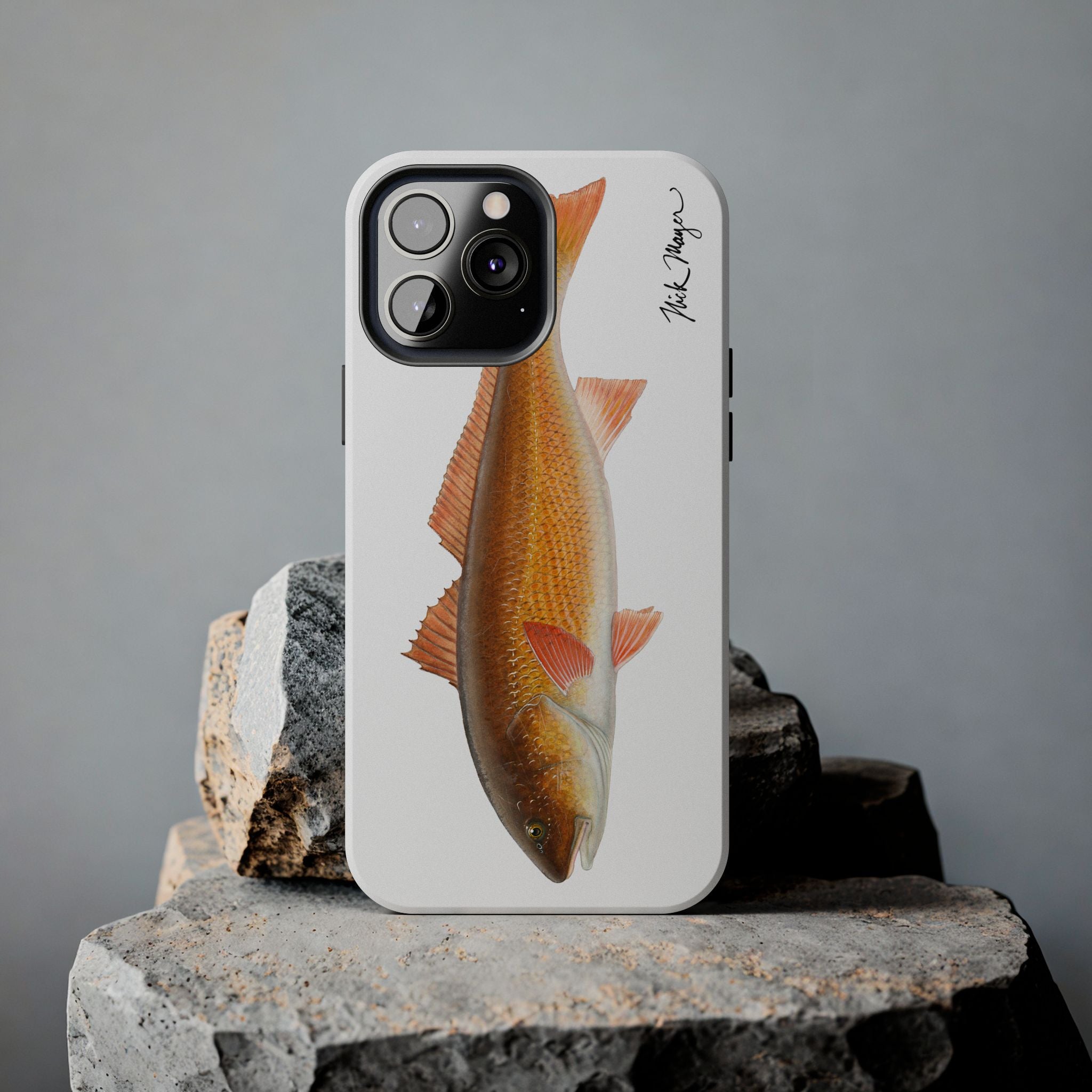 Redfish White Phone Case (iPhone)