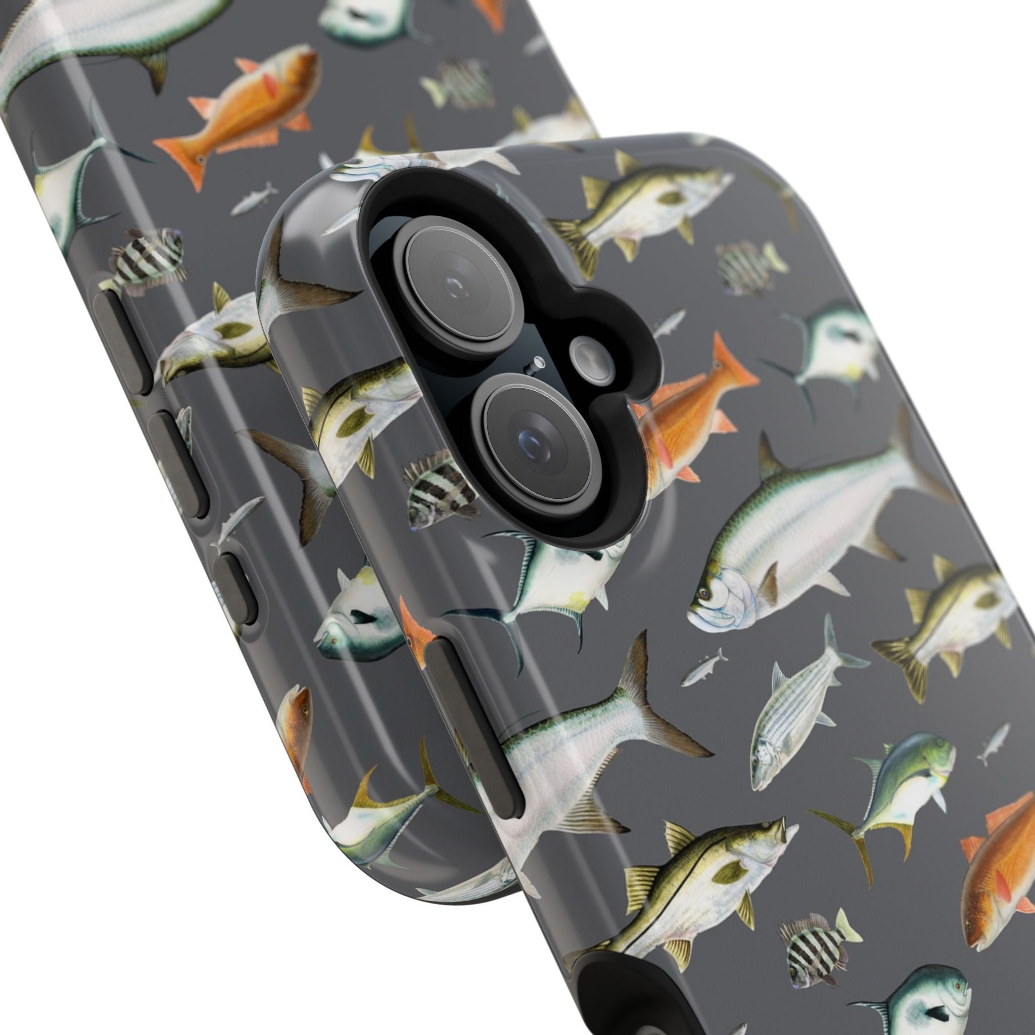 NEW Southern Fish Grey MagSafe iPhone Case