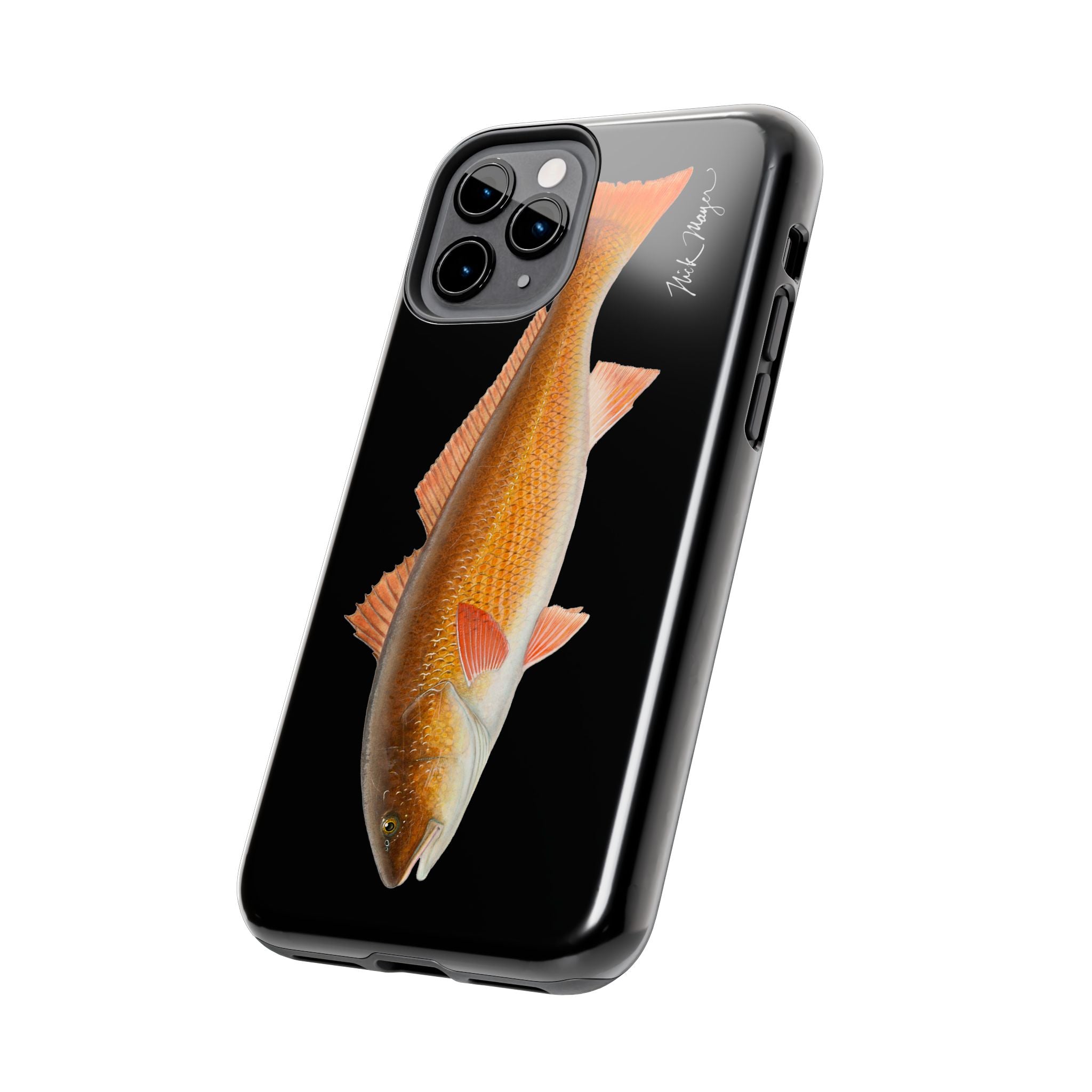 Redfish Black Phone Case (iPhone)