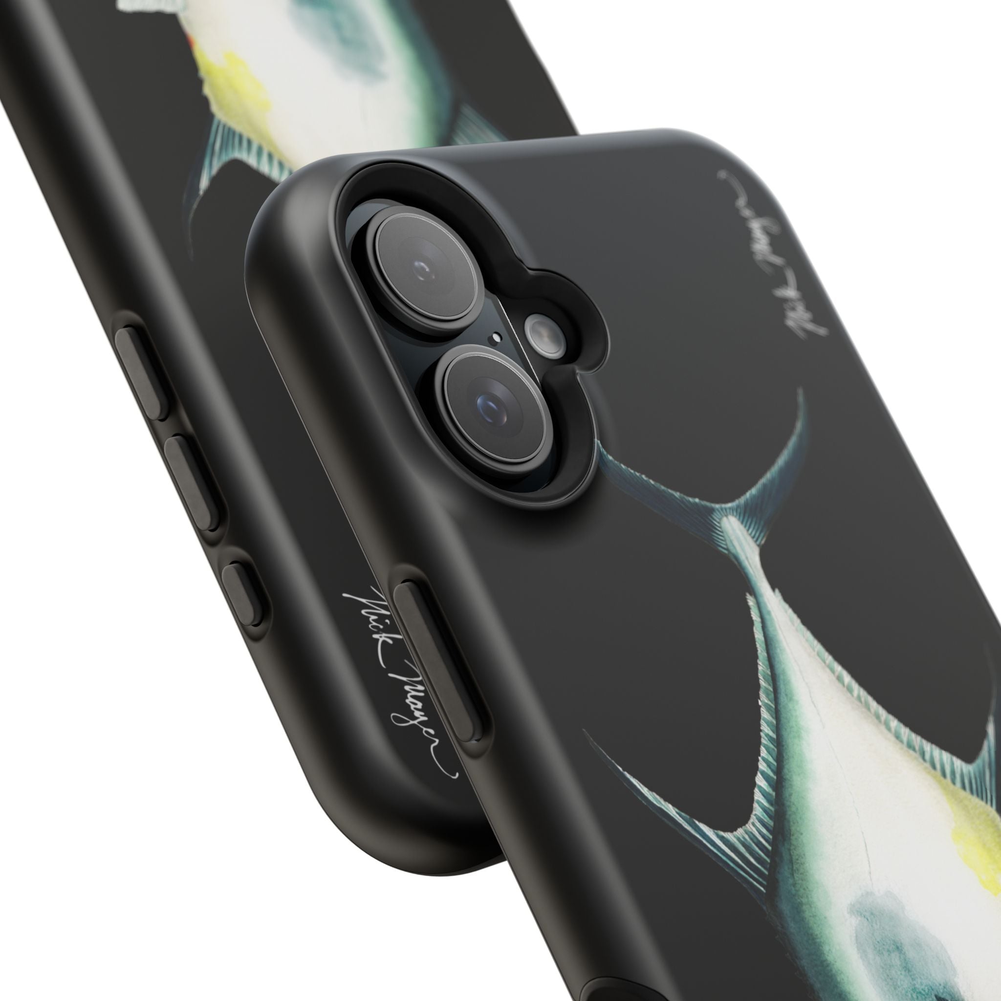 Atlantic Permit MagSafe Black iPhone Case