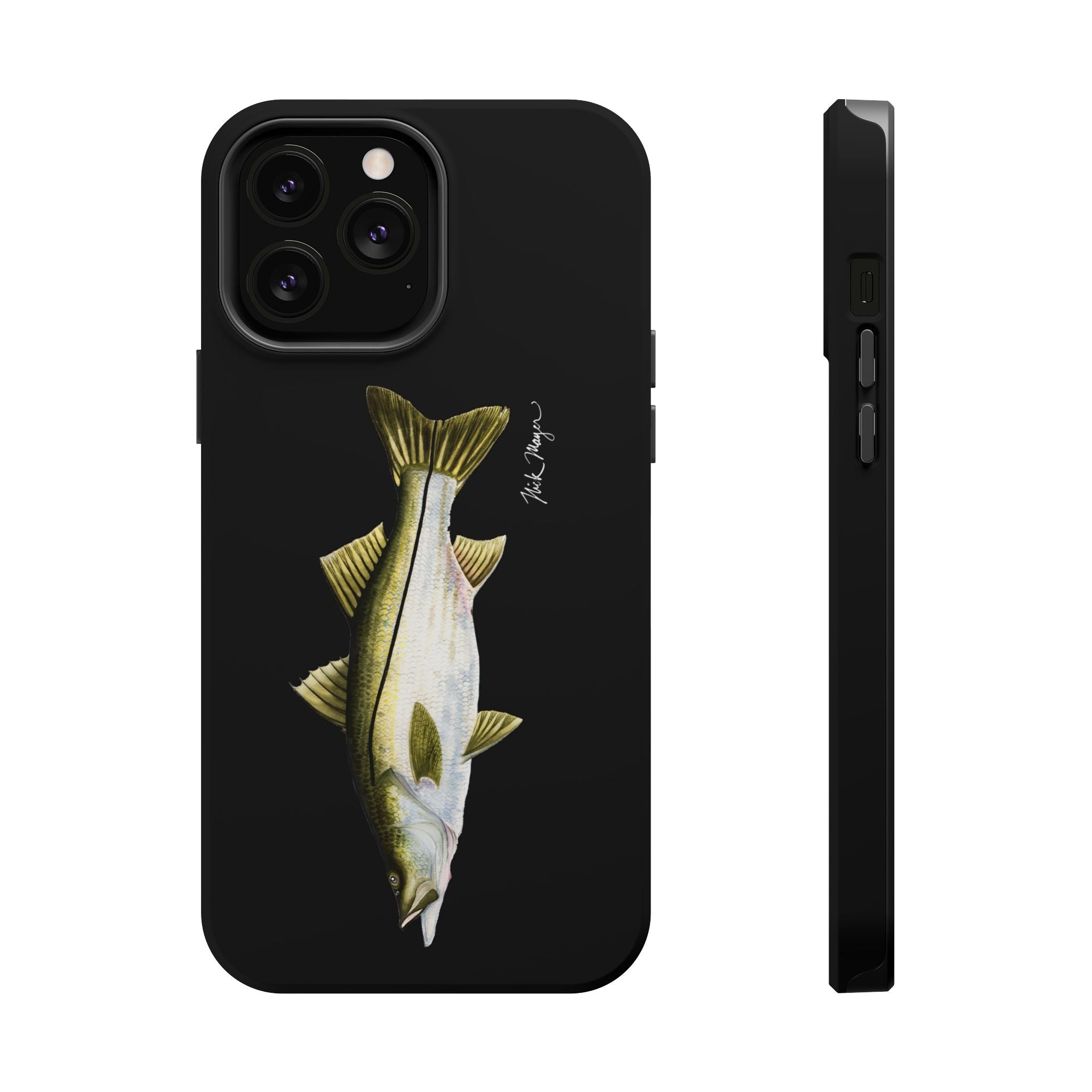 Snook MagSafe Black iPhone Case