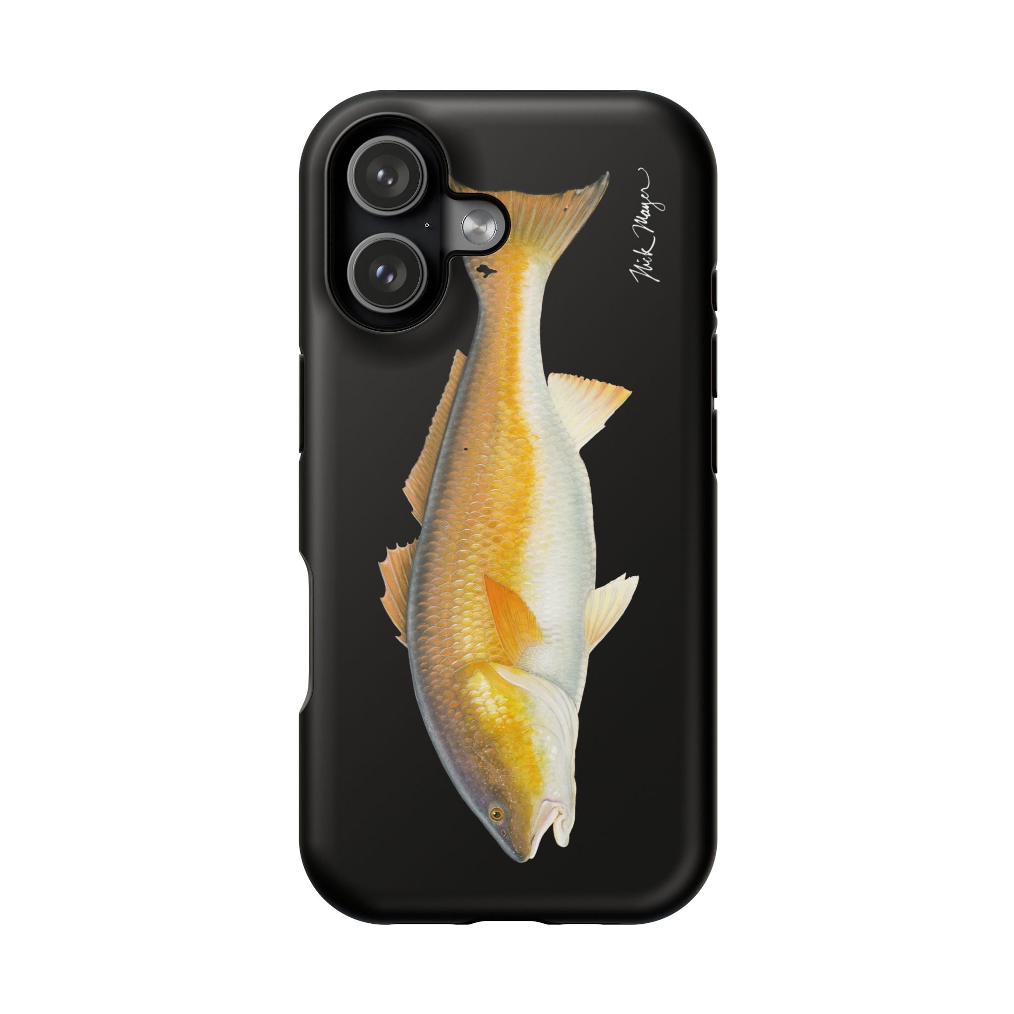 Bull Redfish MagSafe Black iPhone Case