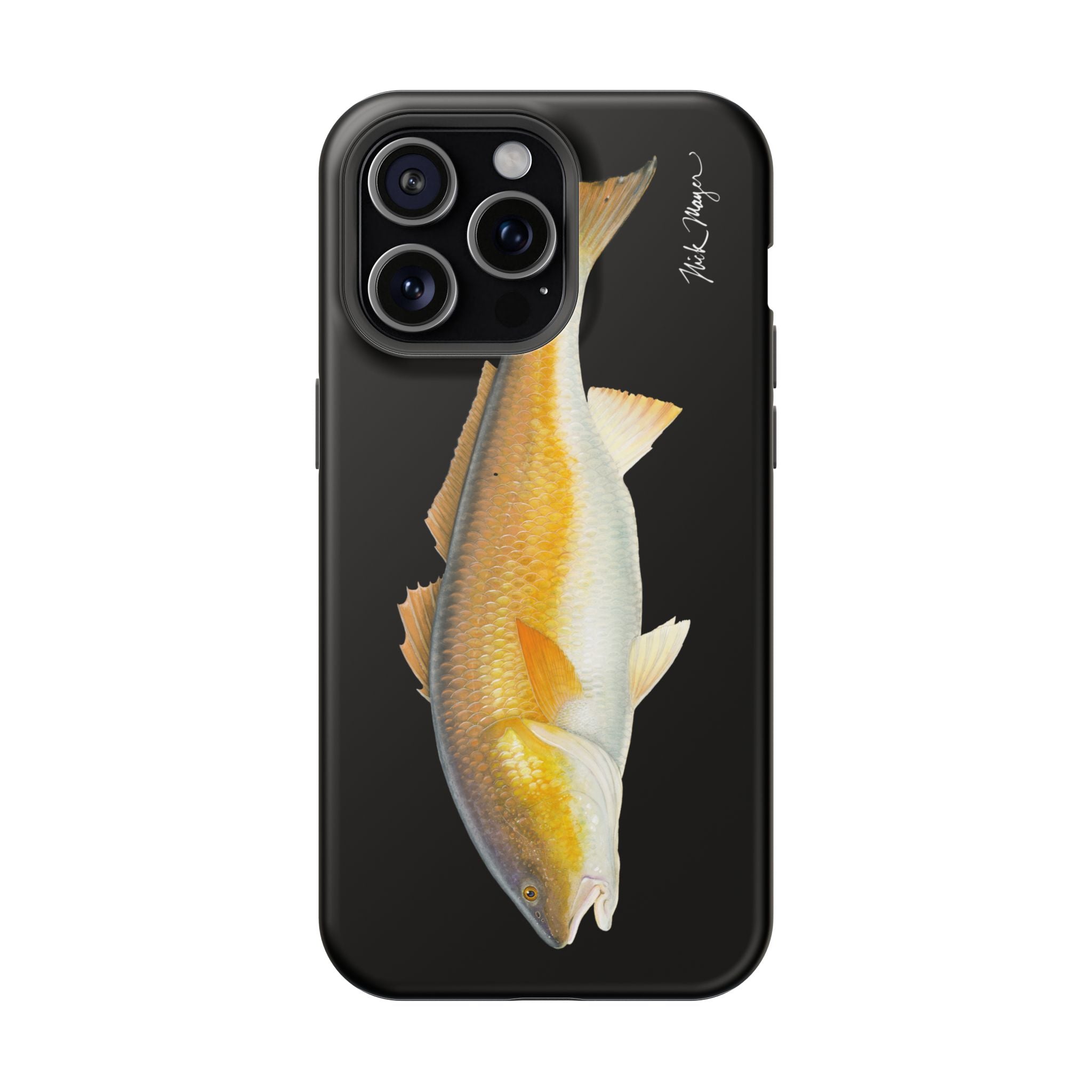 Bull Redfish MagSafe Black iPhone Case