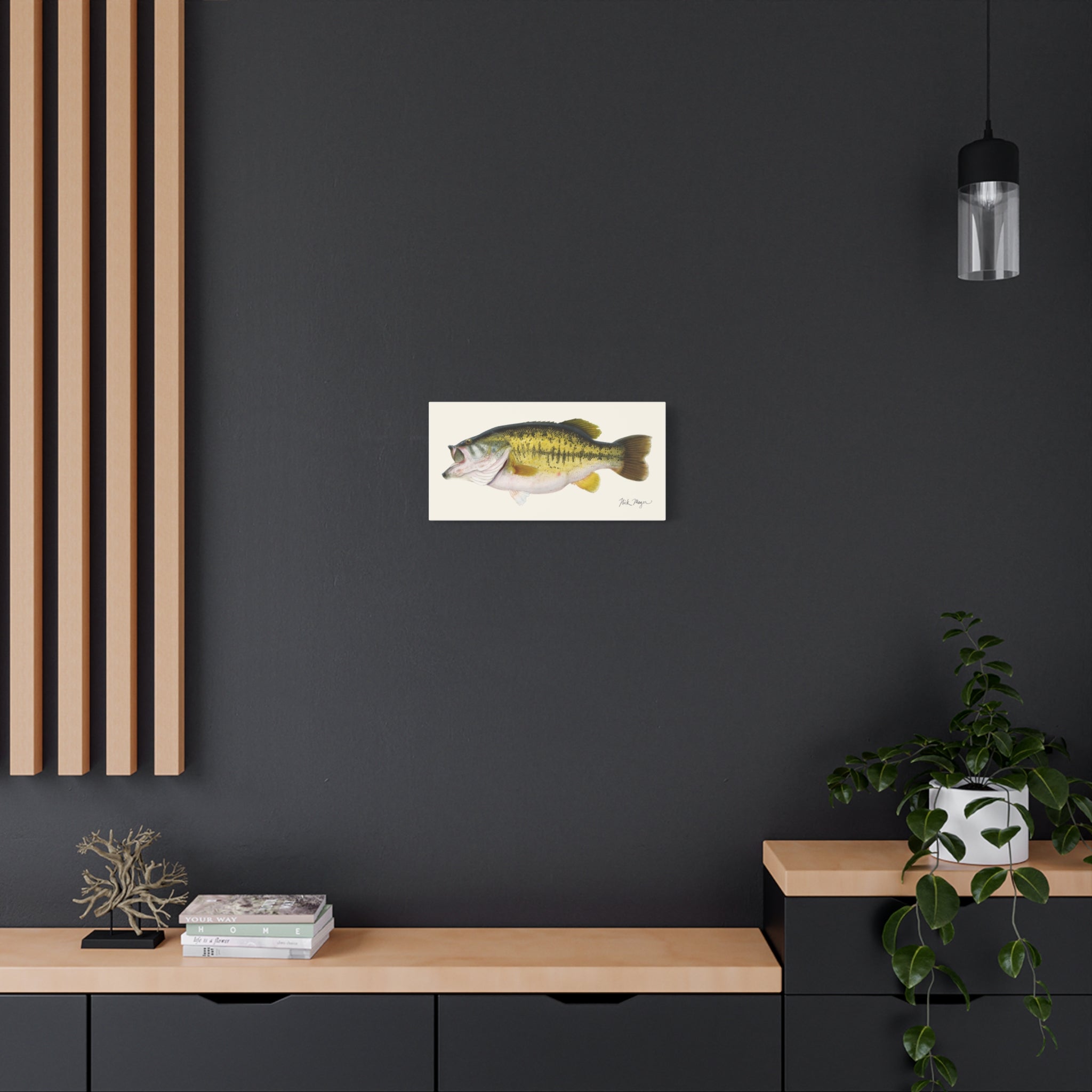 Largemouth Bass II Canvas Print