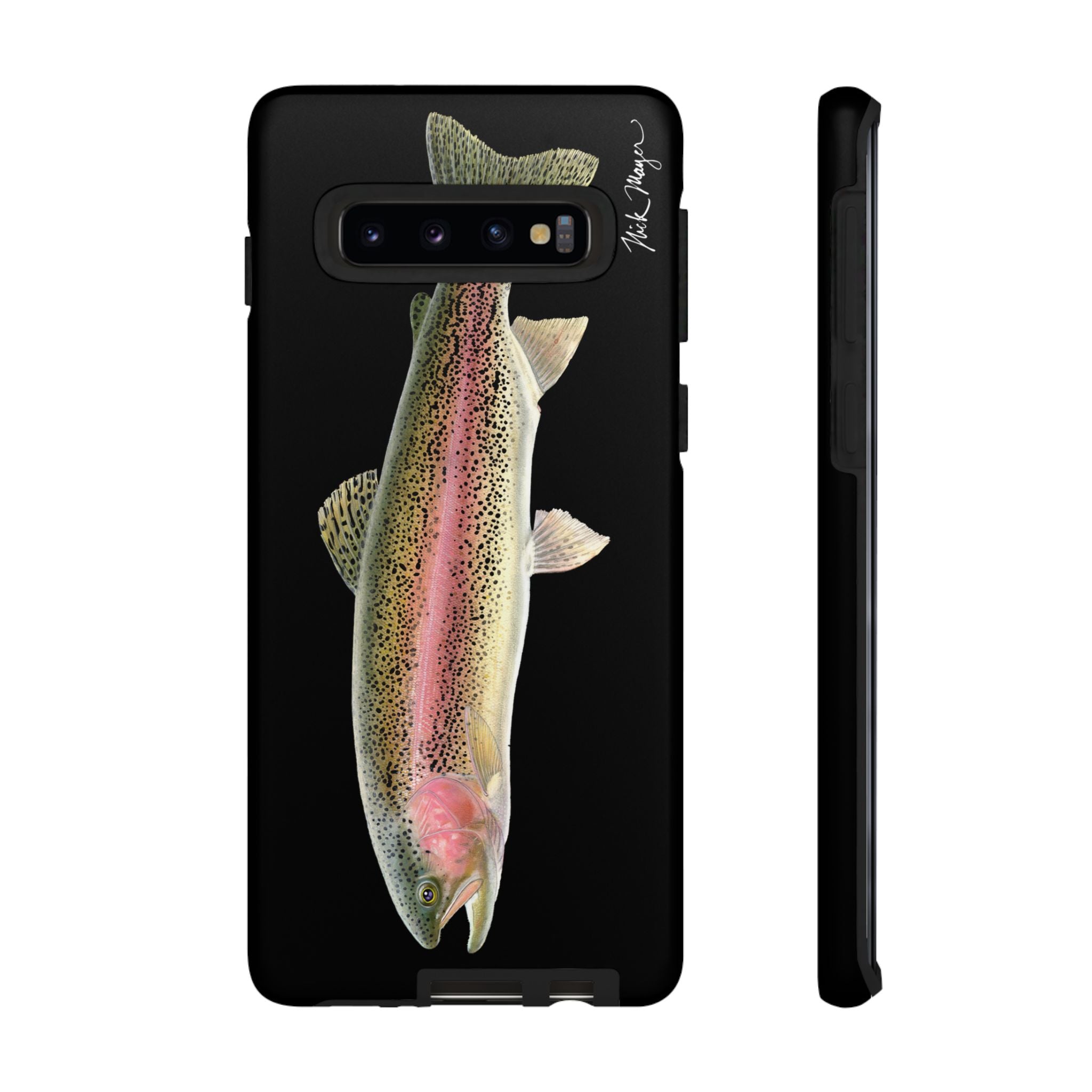 Rainbow Trout Black Phone Case (Samsung)