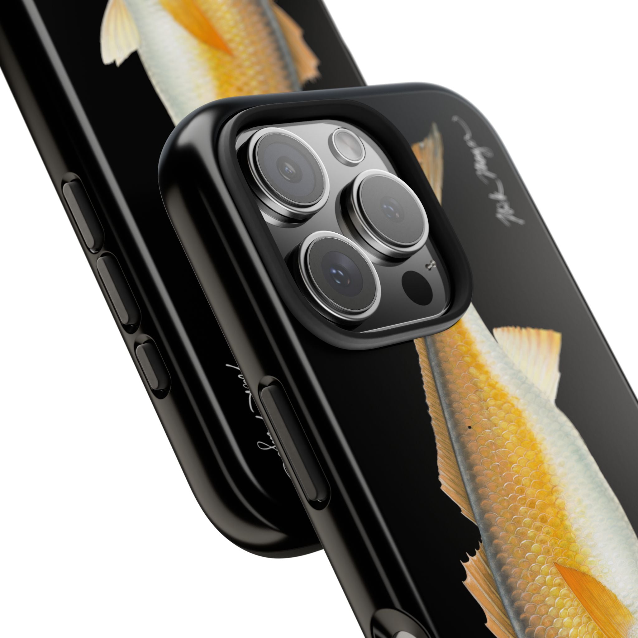 Bull Redfish Black Phone Case (iPhone)