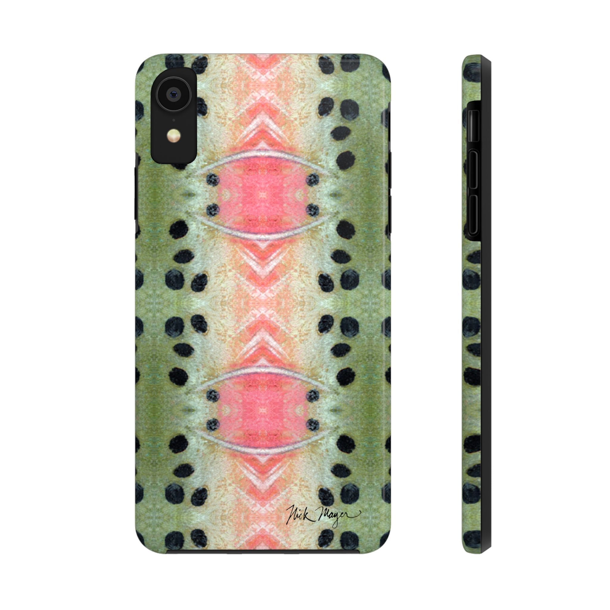 Rainbow Trout Pattern Phone Case (iPhone)