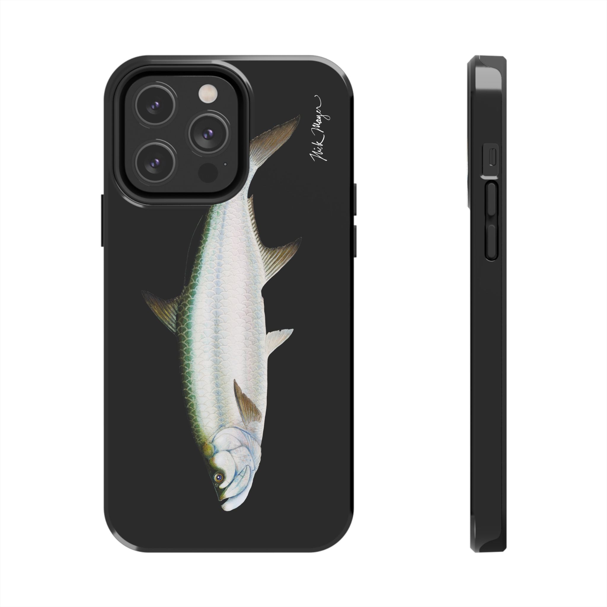 Tarpon Black Phone Case (iPhone)
