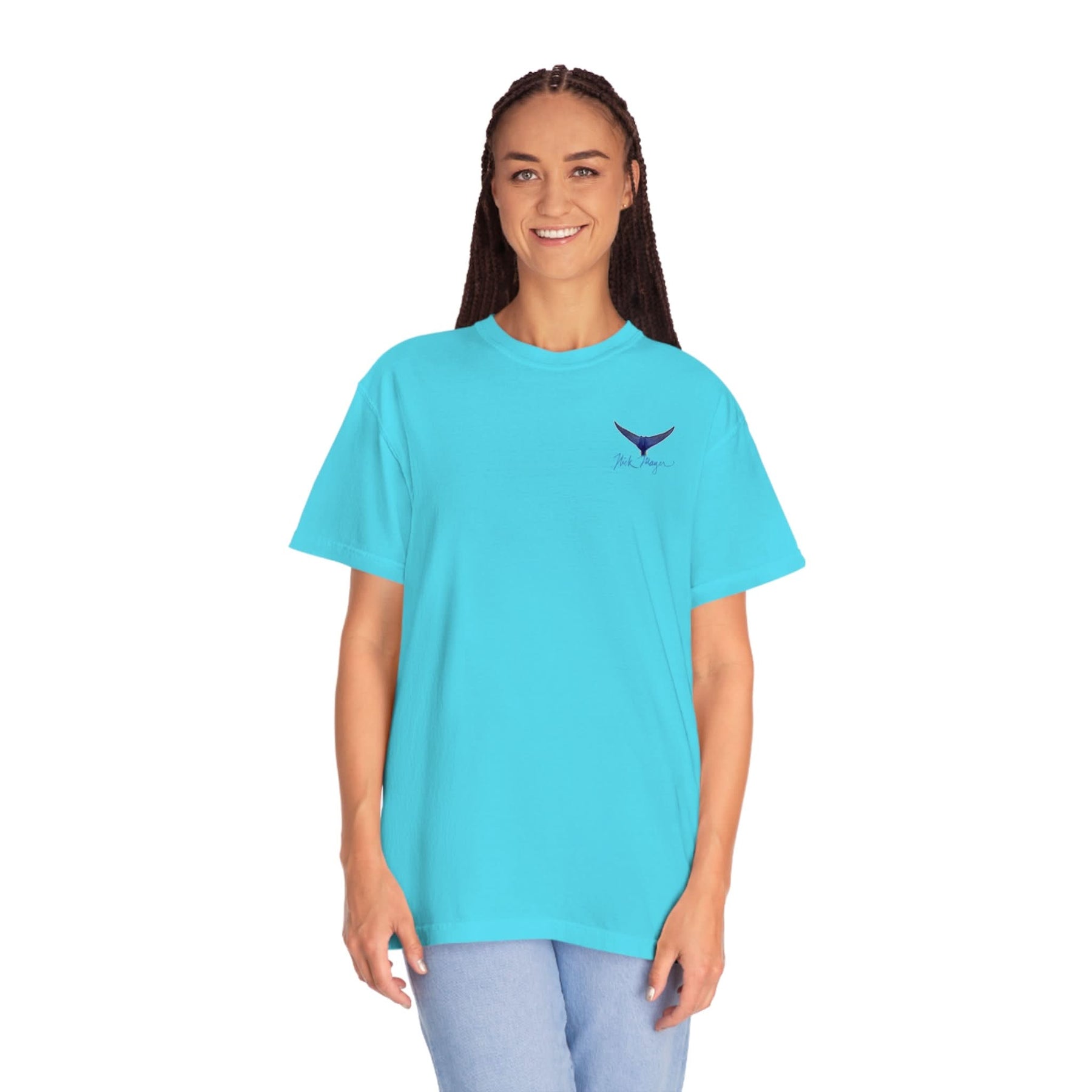Tuna Slam Premium Front & Back Comfort Colors Tee