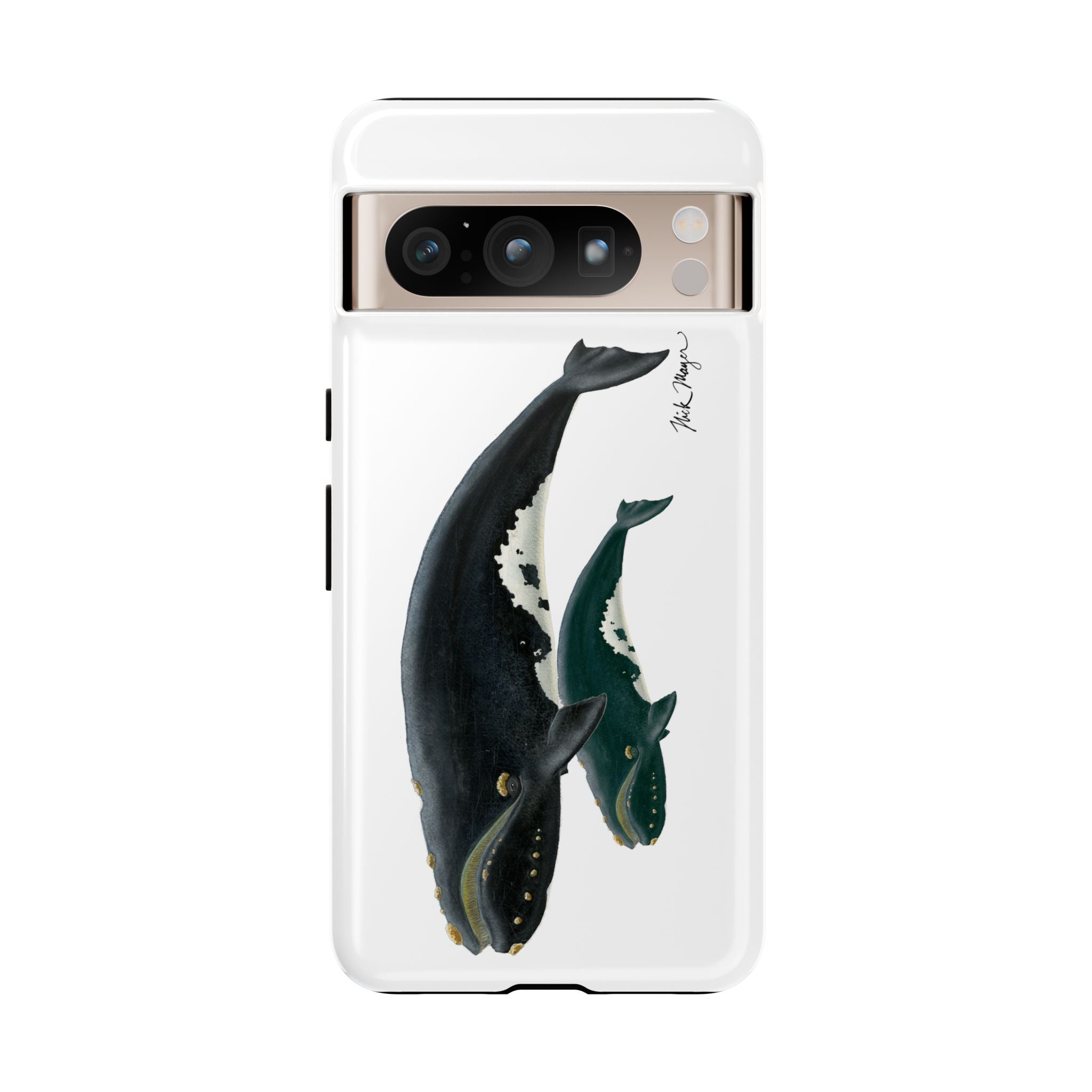 Mother & Calf Right Whale Phone Case (Samsung)