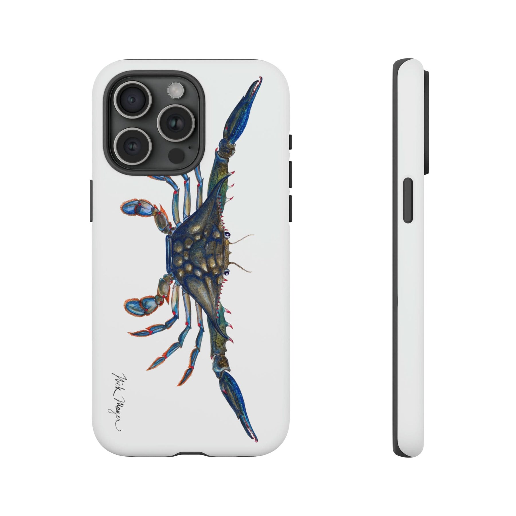 Blue Crab iPhone 15 Case