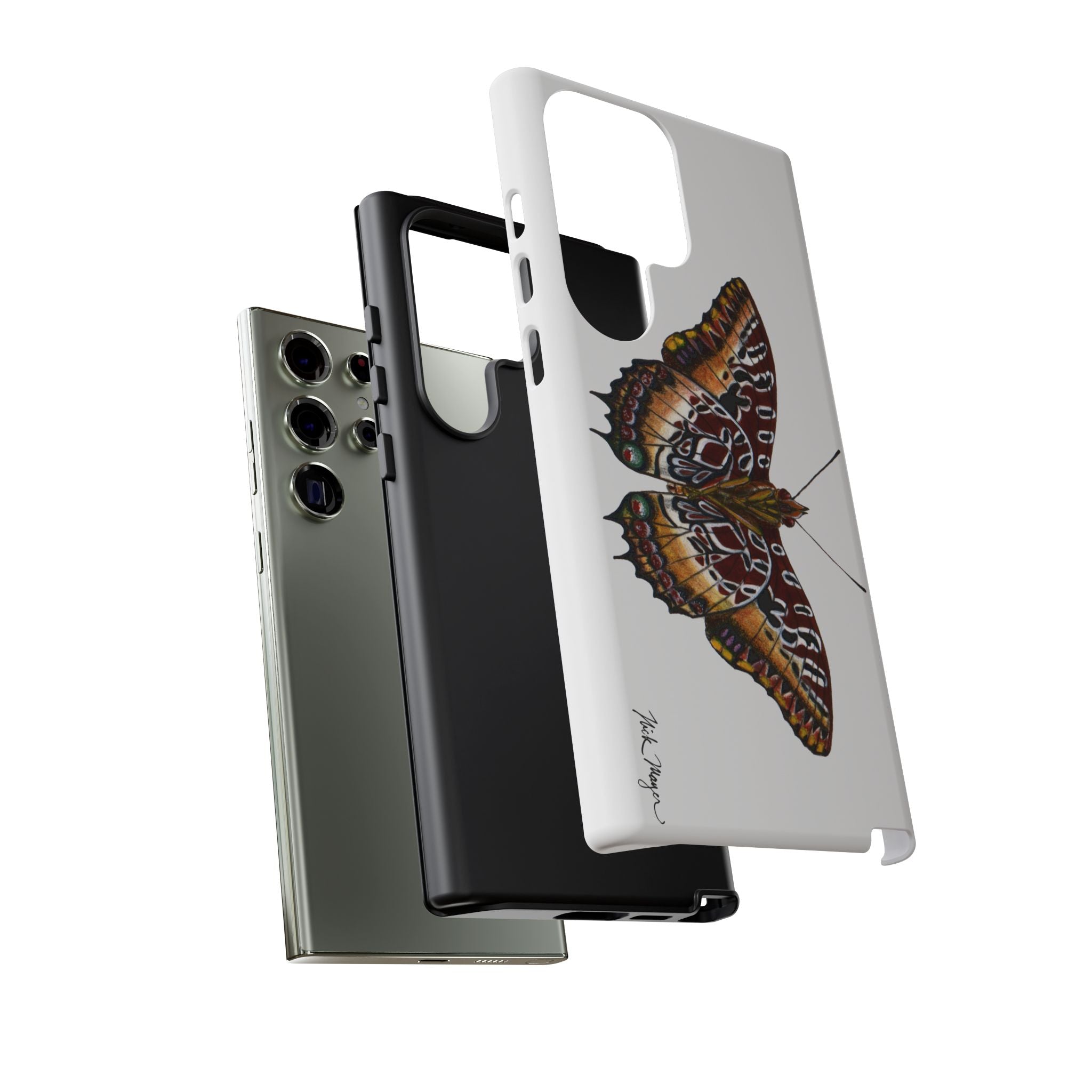Black Bordered Charaxes Phone Case (Samsung)