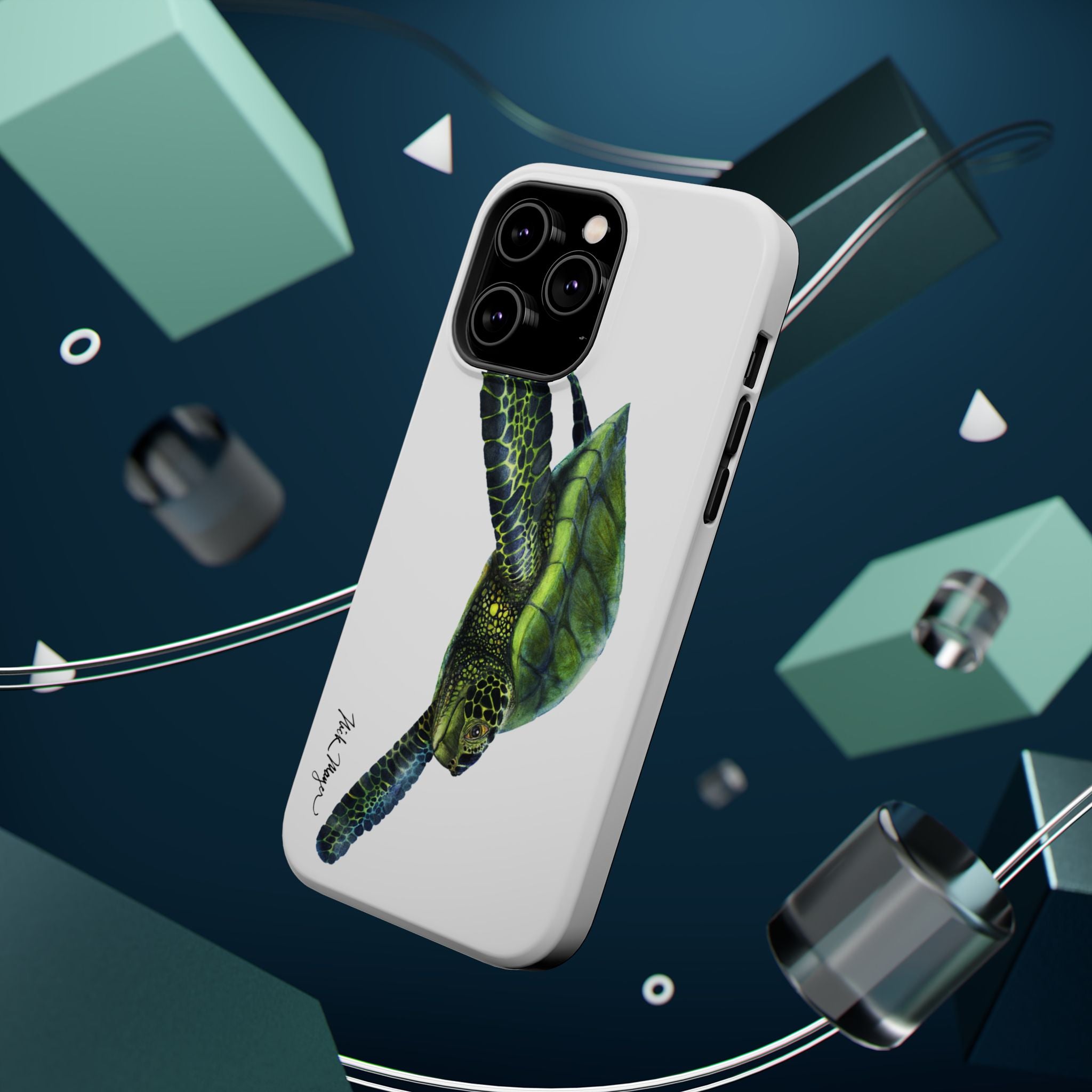 Green Sea Turtle MagSafe iPhone Case