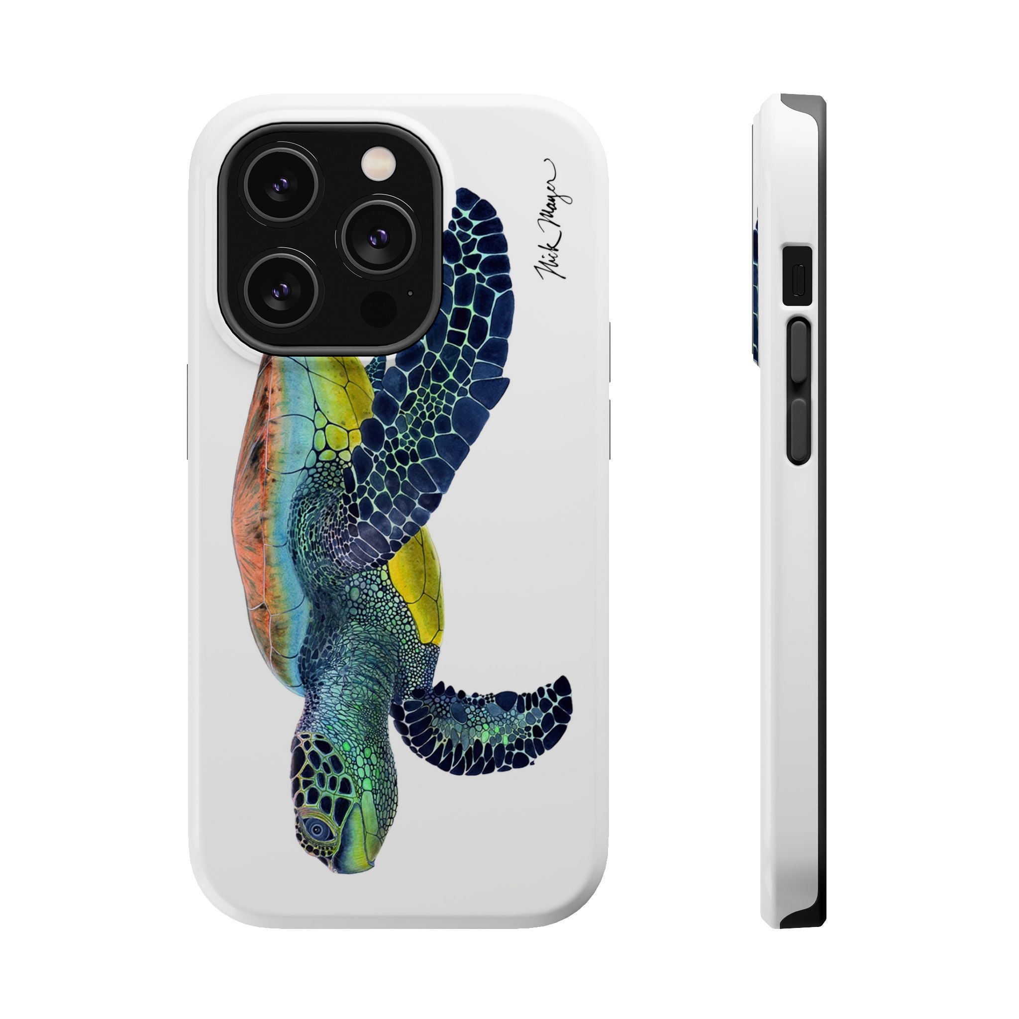 Green Sea Turtle II MagSafe iPhone Case
