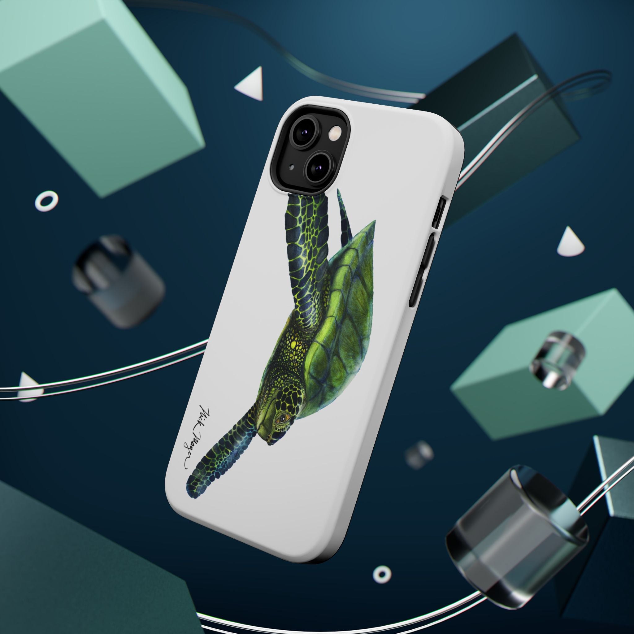 Green Sea Turtle MagSafe iPhone Case
