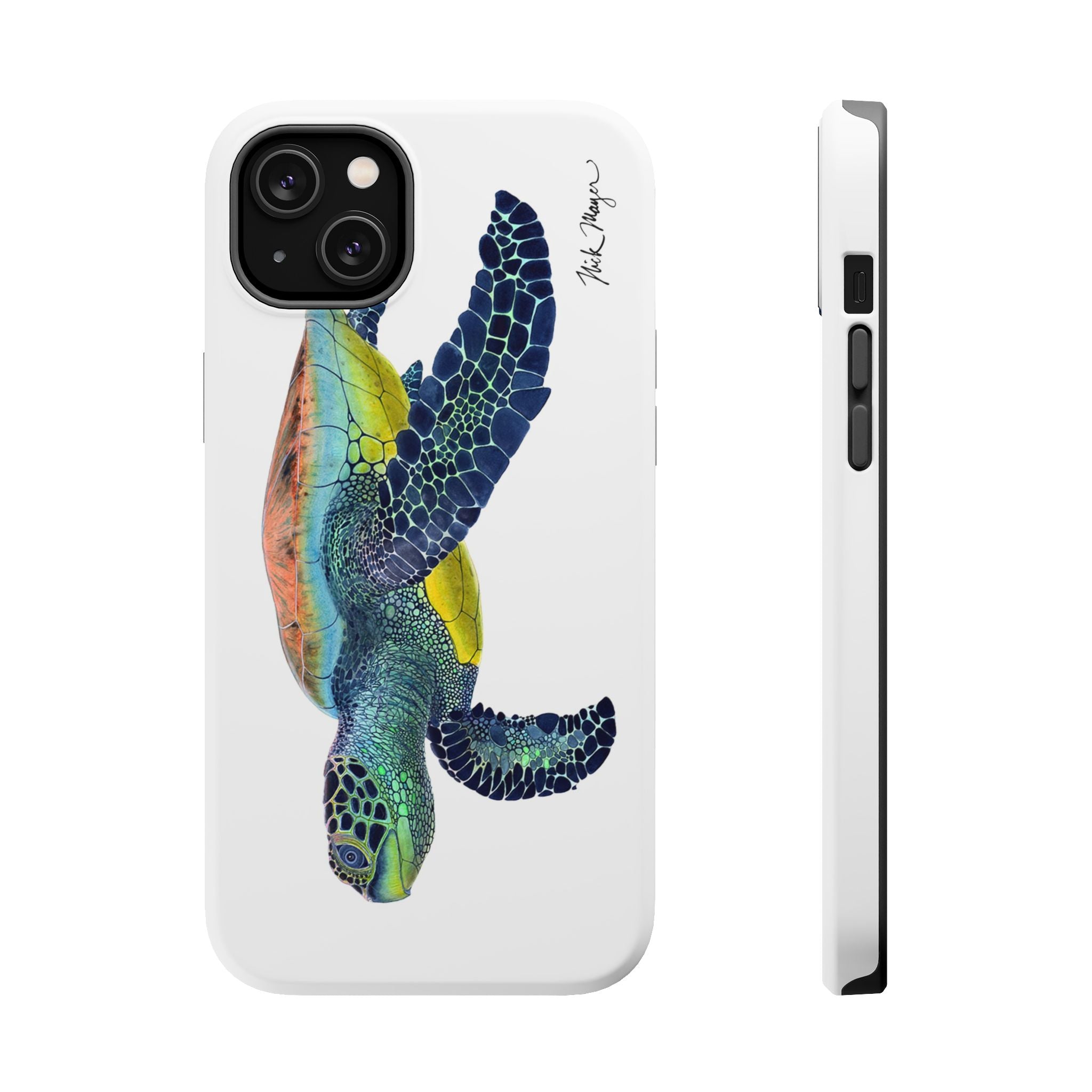 Green Sea Turtle II MagSafe iPhone Case