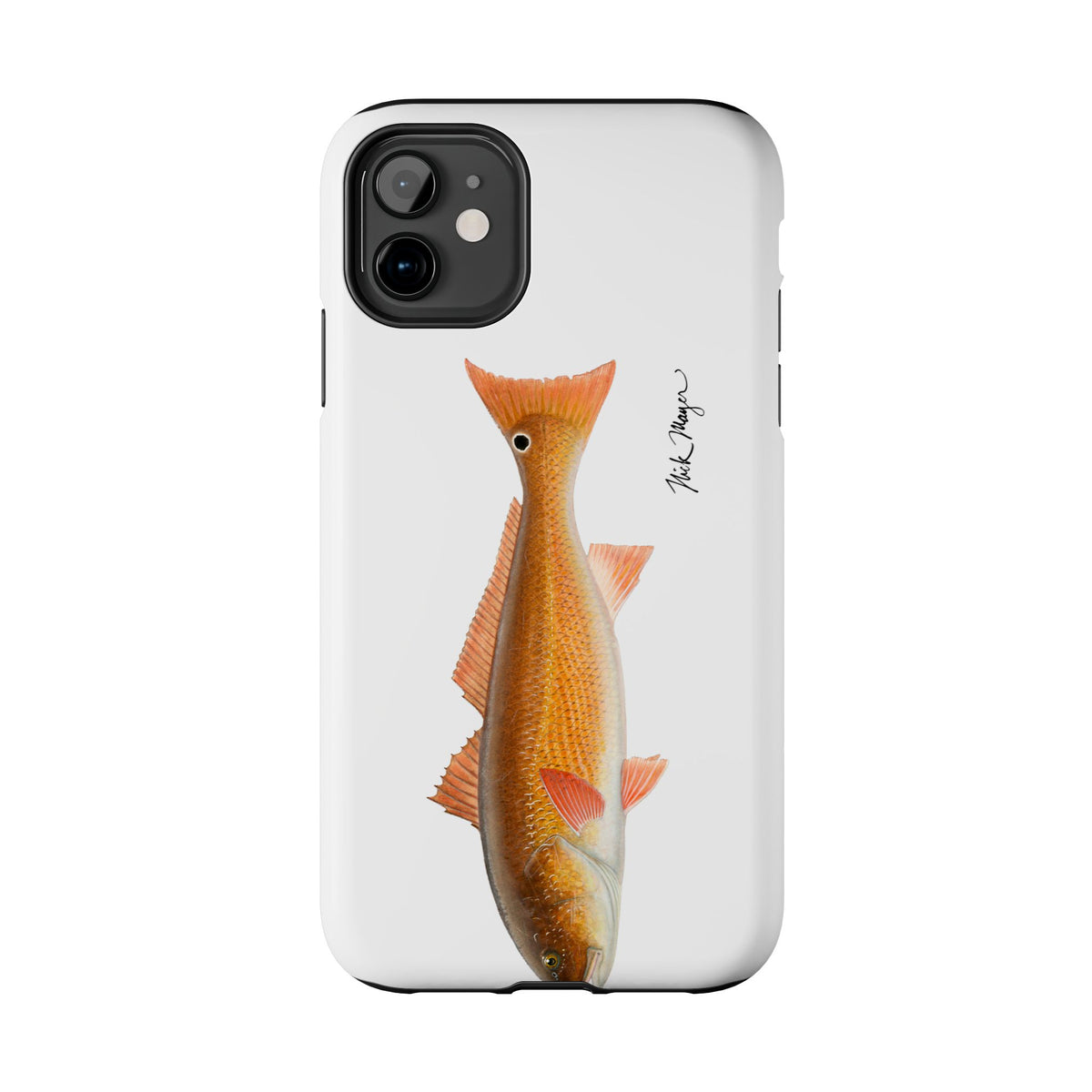 Redfish White Phone Case (iPhone) Printify
