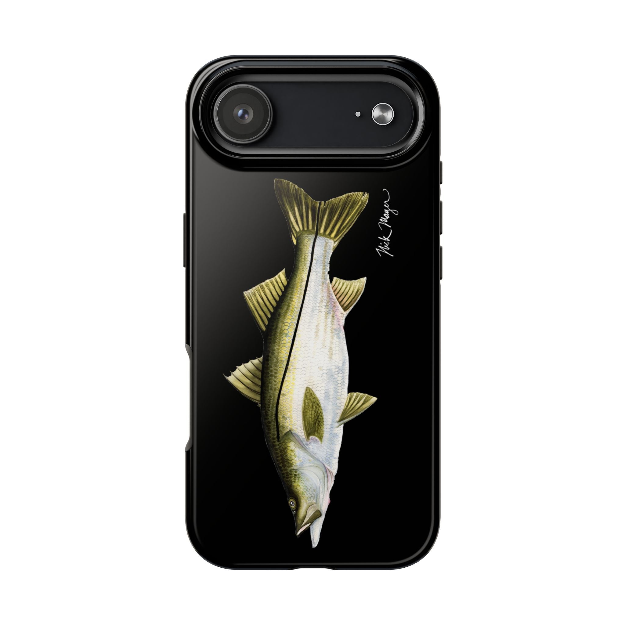 Snook Black Phone Case (iPhone)
