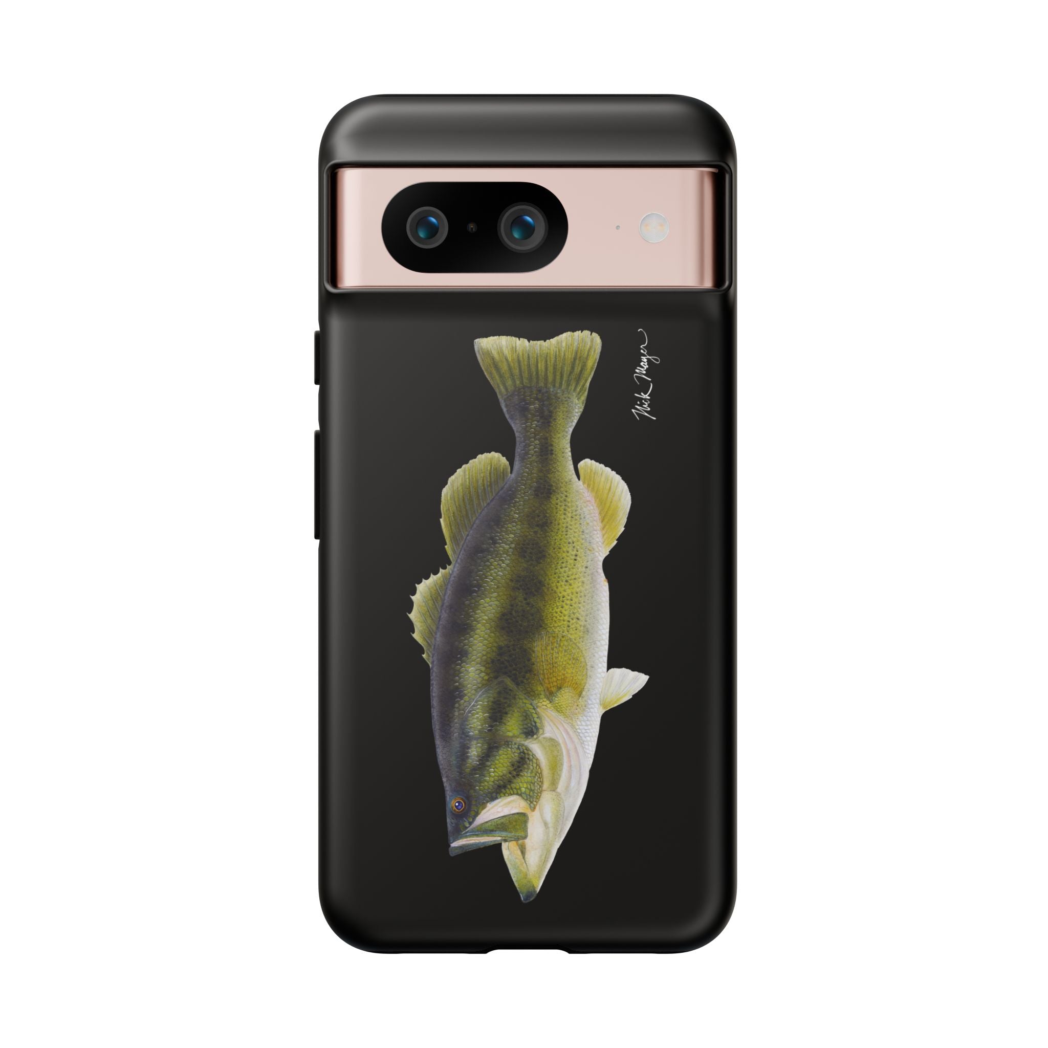Largemouth Bass Black Phone Case (Samsung)