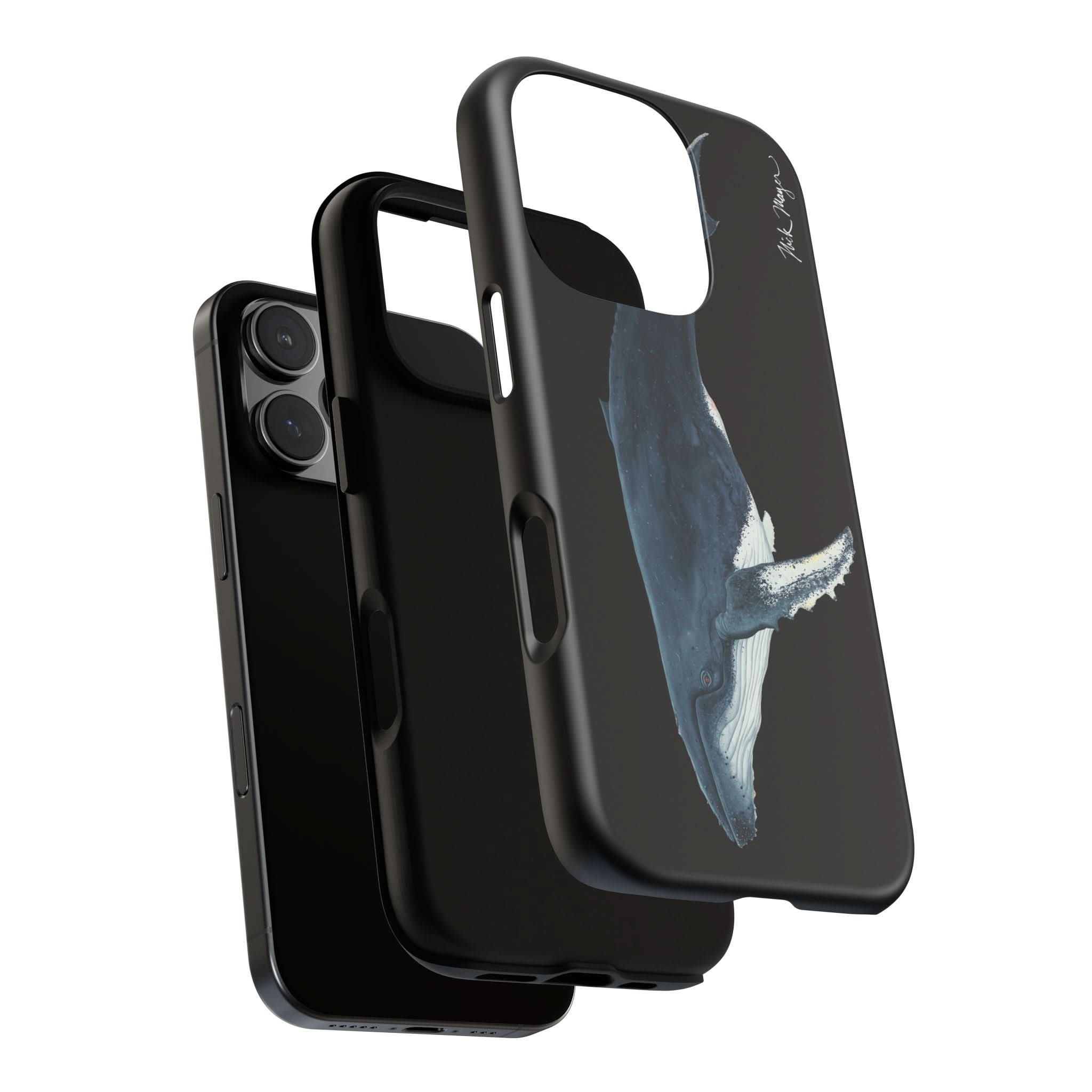 Humpback Black Phone Case (iPhone 16 & Samsung)