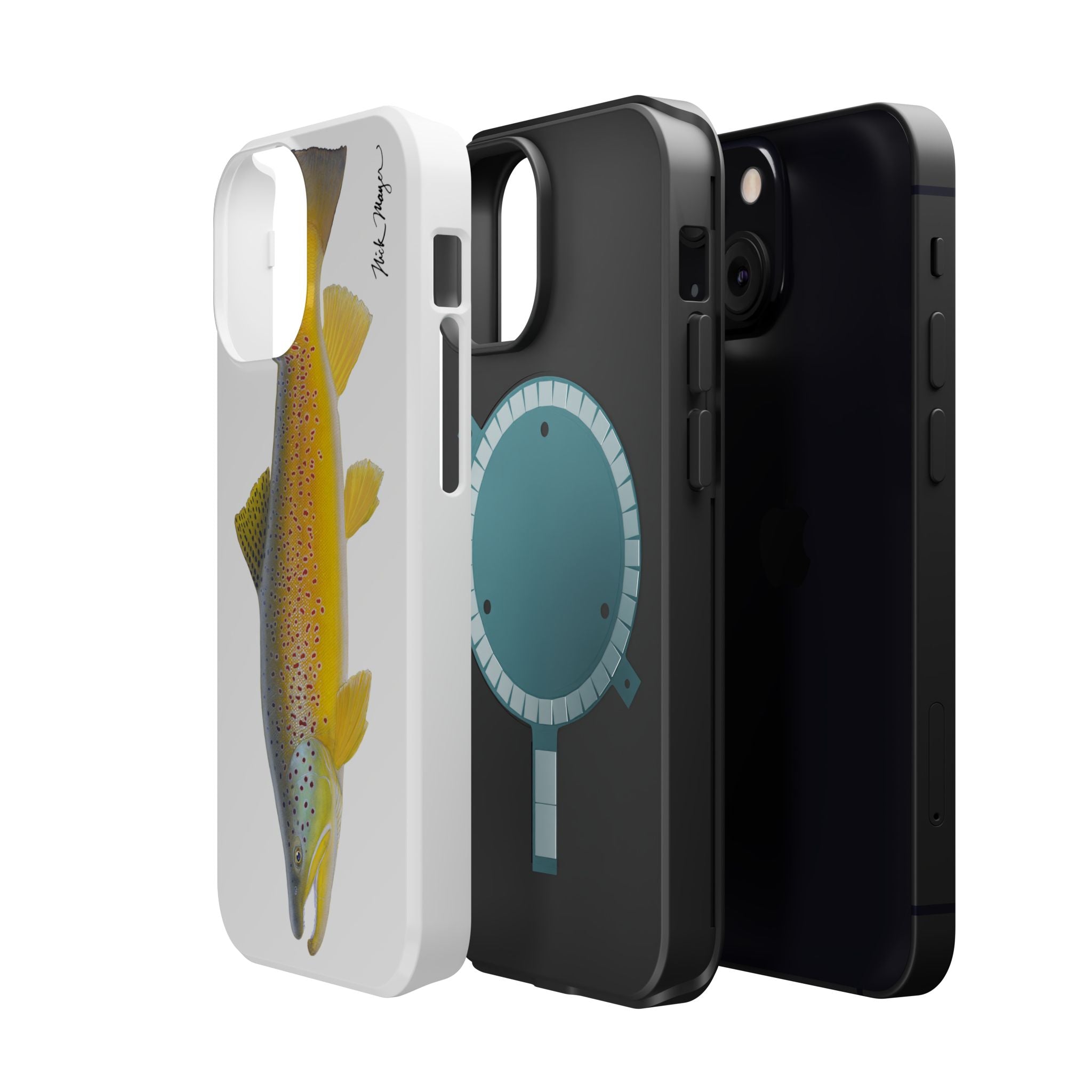 Brown Trout 3 MagSafe iPhone Case