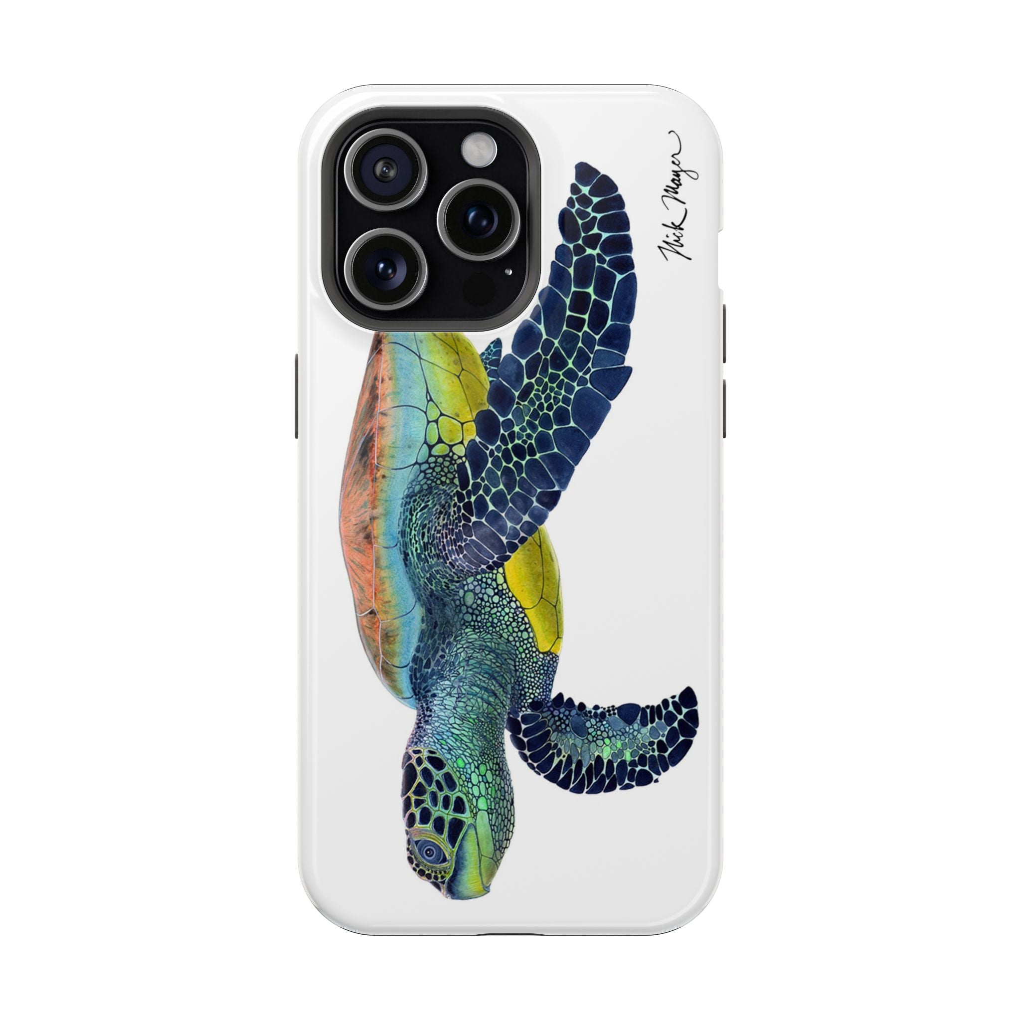 Green Sea Turtle II MagSafe iPhone Case