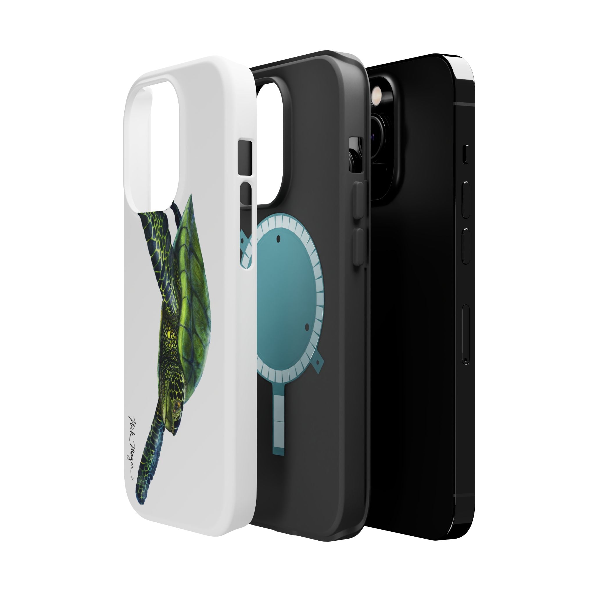 Green Sea Turtle MagSafe iPhone Case