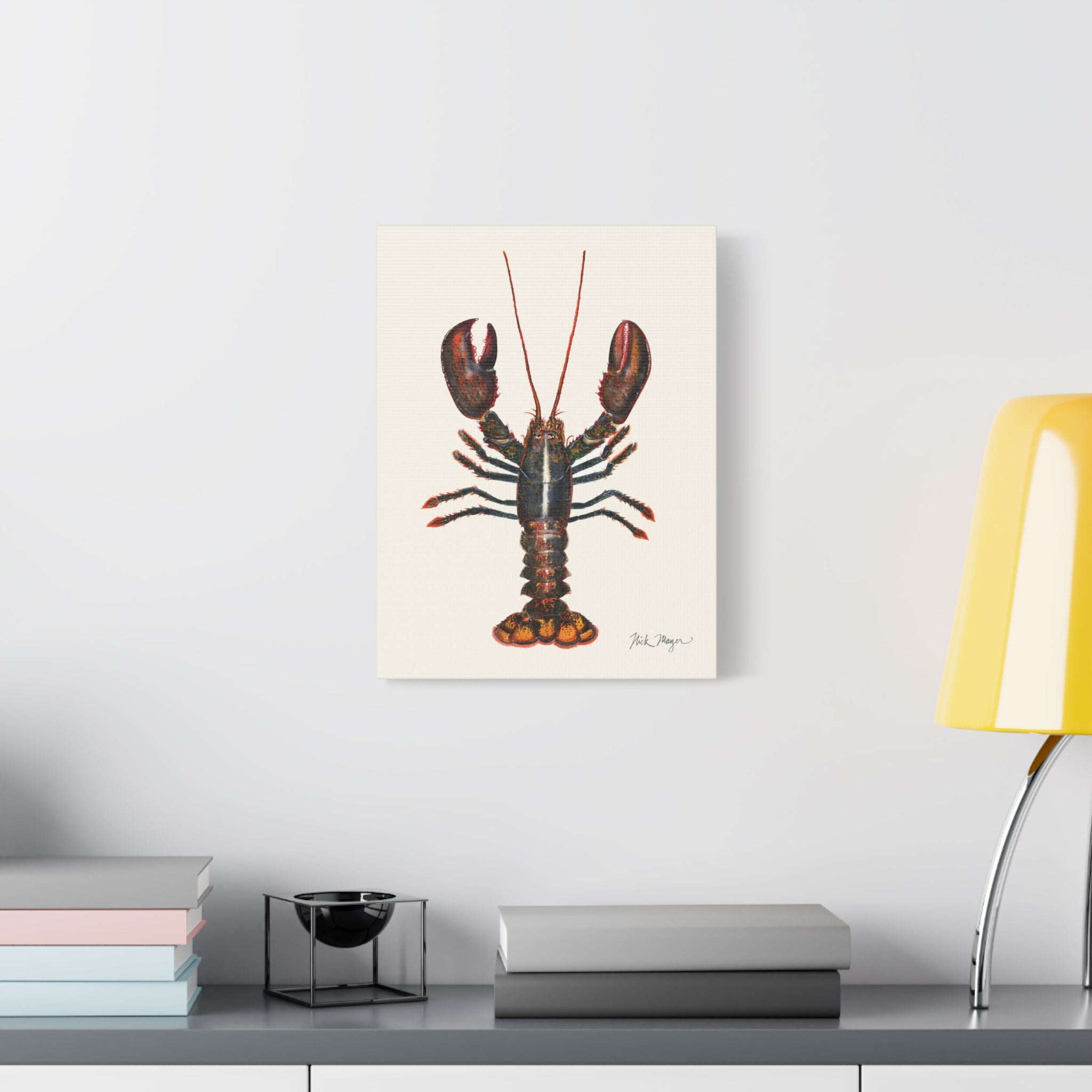 Northern Lobster Canvas Print