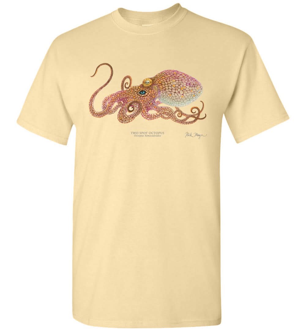 Two Spot Octopus Premium Comfort Color Tee
