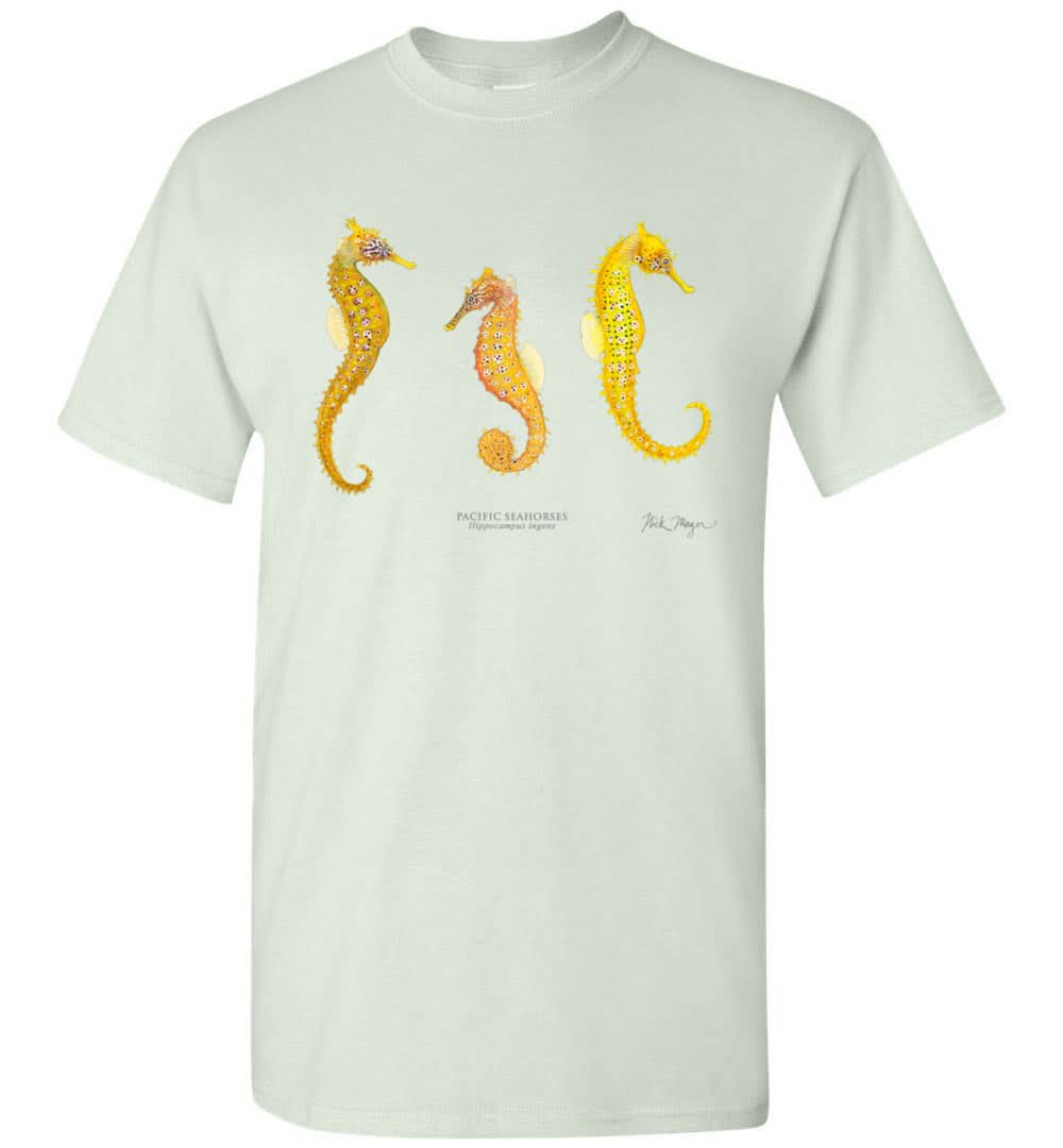 Pacific Seahorses Premium Comfort Colors Tee