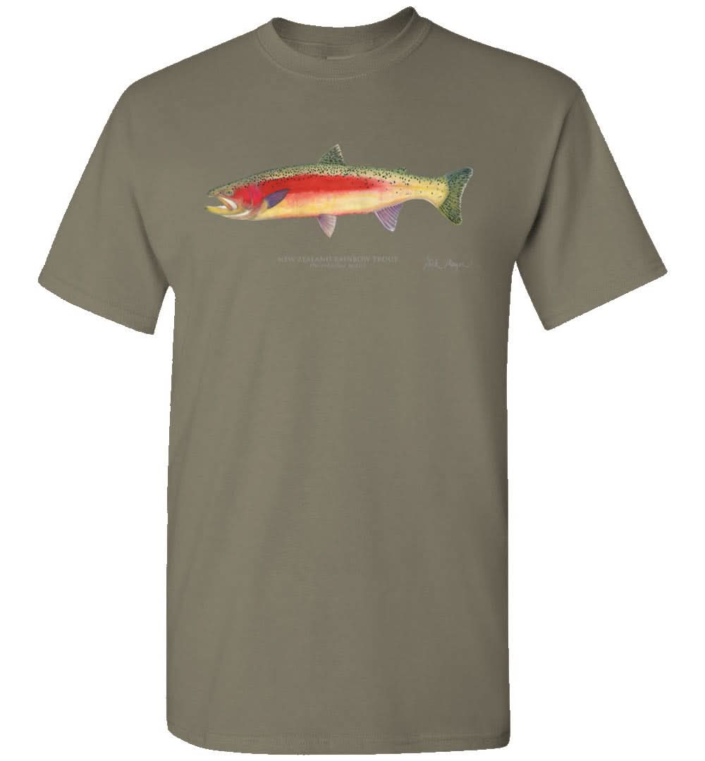 New Zealand Rainbow Trout Premium Comfort Colors Tee