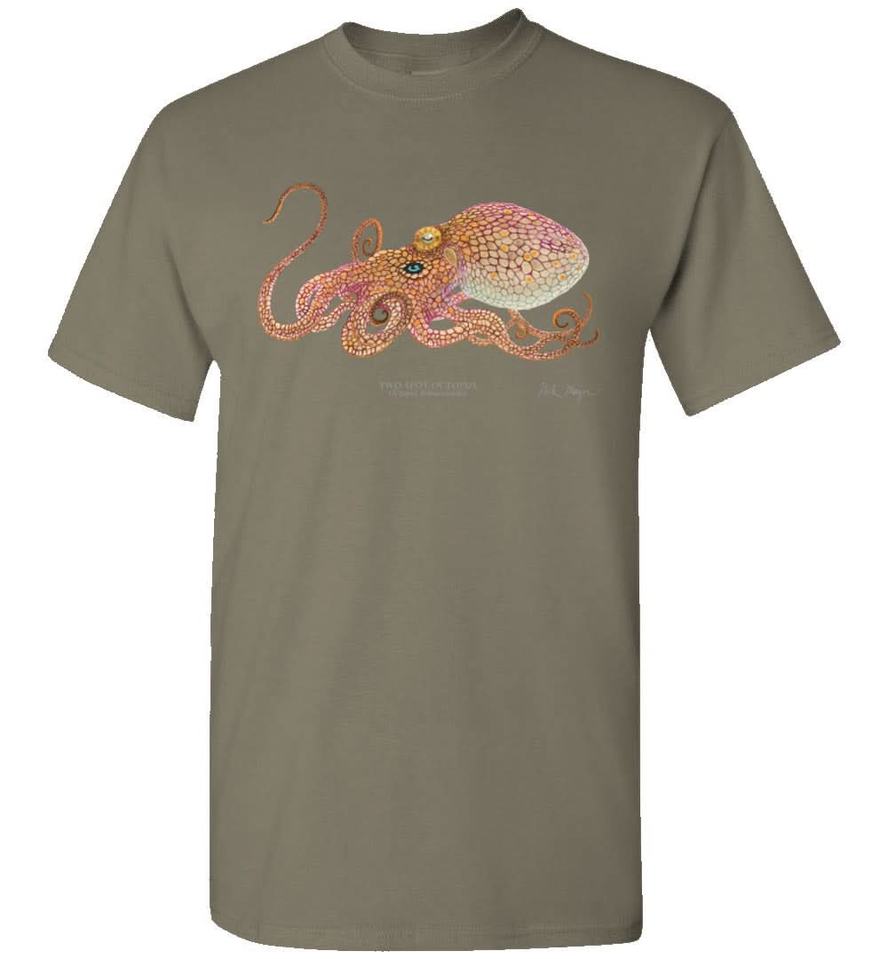 Two Spot Octopus Premium Comfort Color Tee