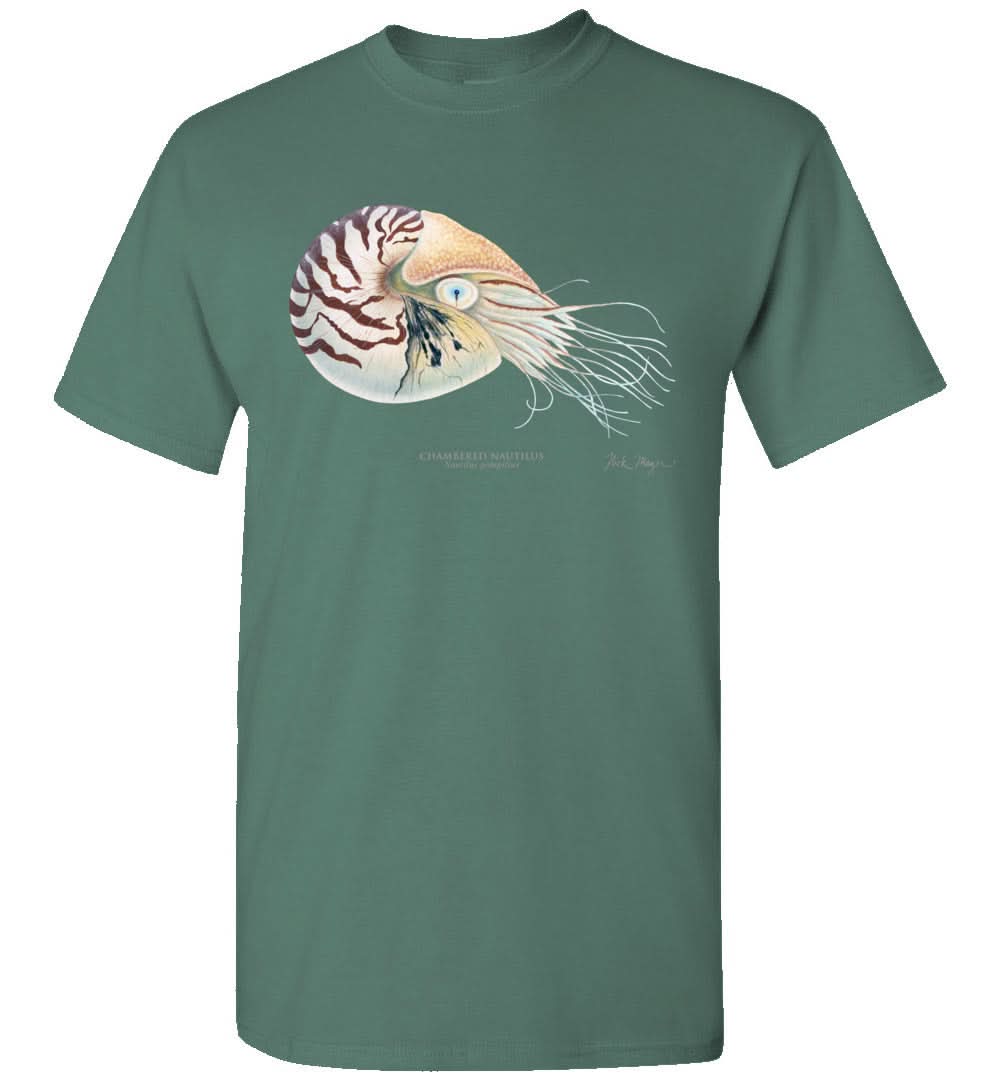 Chambered Nautilus Premium Comfort Colors Tee