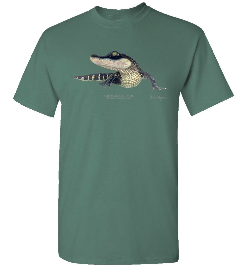 American Alligator Premium Comfort Colors Tee display picture 1