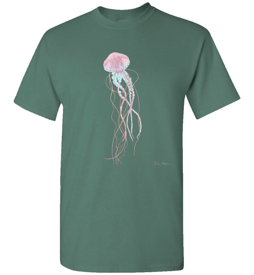 Pink Jellyfish Premium Comfort Colors Tee