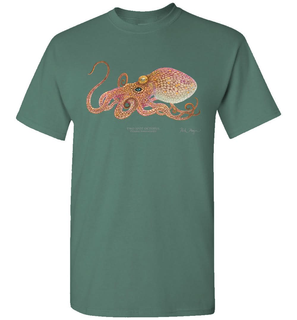 Two Spot Octopus Premium Comfort Color Tee