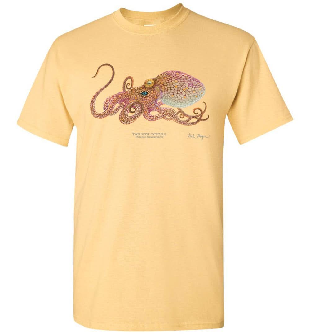 Two Spot Octopus Premium Comfort Color Tee