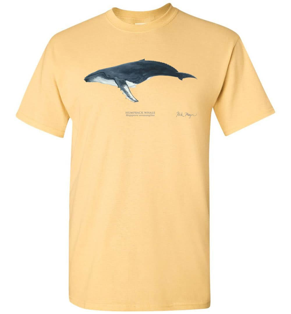 Humpback Whale Premium Comfort Colors Tee