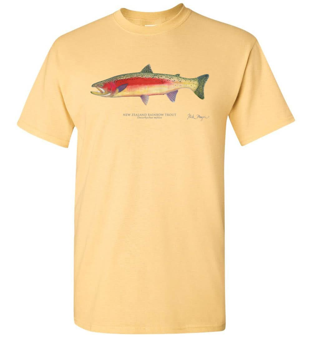 New Zealand Rainbow Trout  Premium Comfort Colors Tee