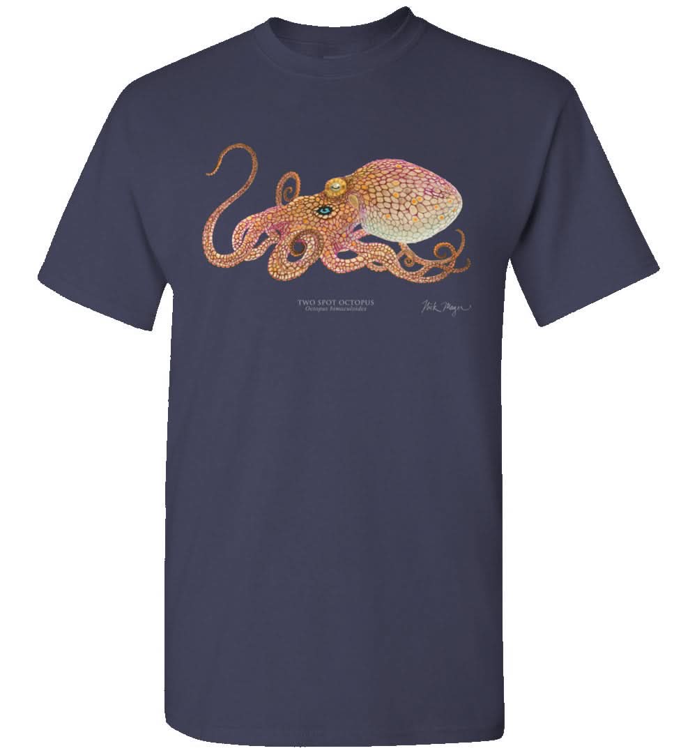 Two Spot Octopus Premium Comfort Color Tee